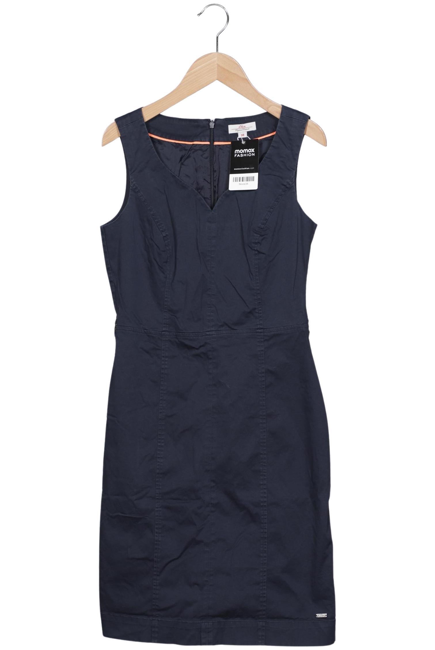 

s.Oliver Damen Kleid, marineblau, Gr. 34