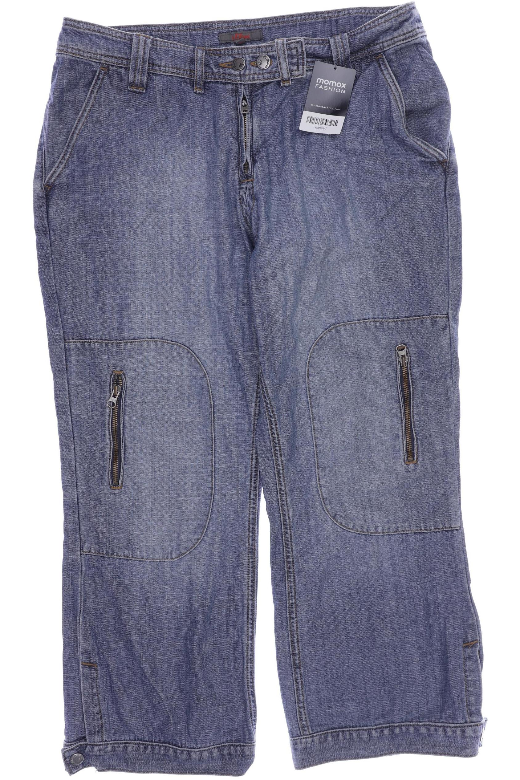 

s.Oliver Damen Jeans, blau