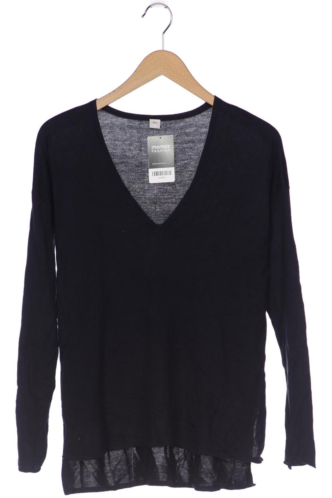 

s.Oliver Damen Pullover, marineblau, Gr. 36