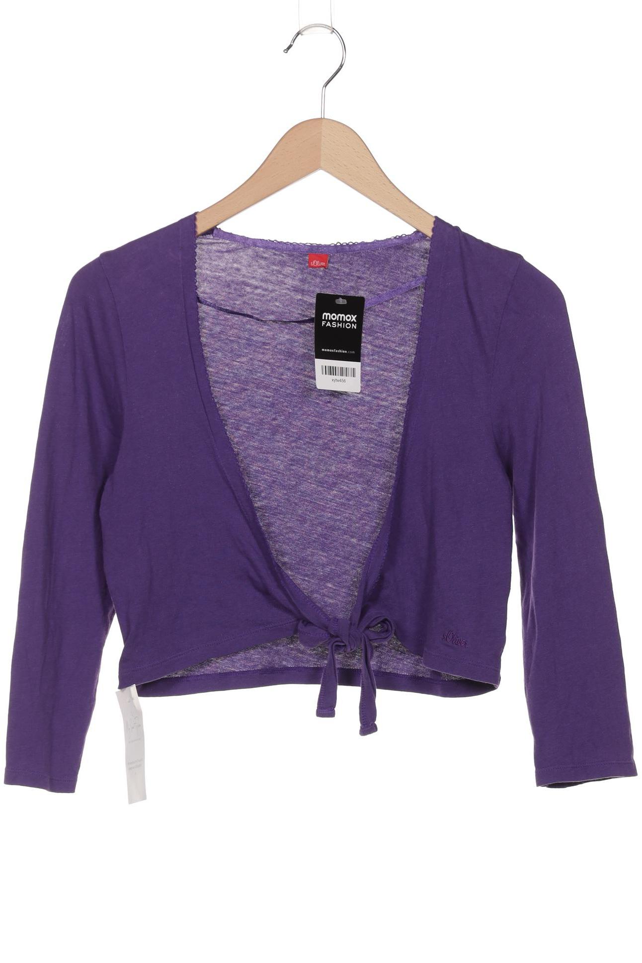 

s.Oliver Damen Strickjacke, flieder, Gr. 38