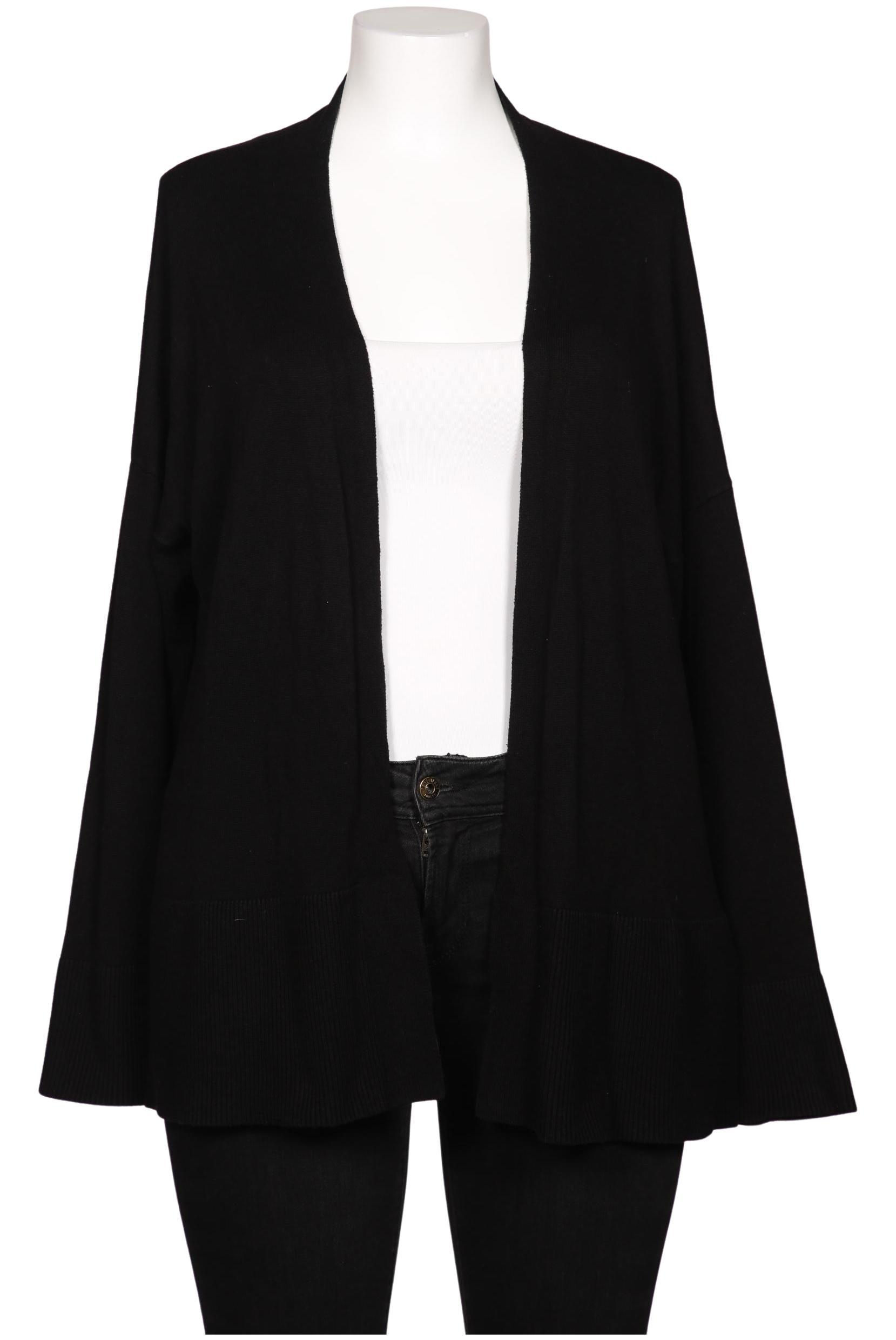 

s.Oliver Damen Strickjacke, schwarz, Gr. 46