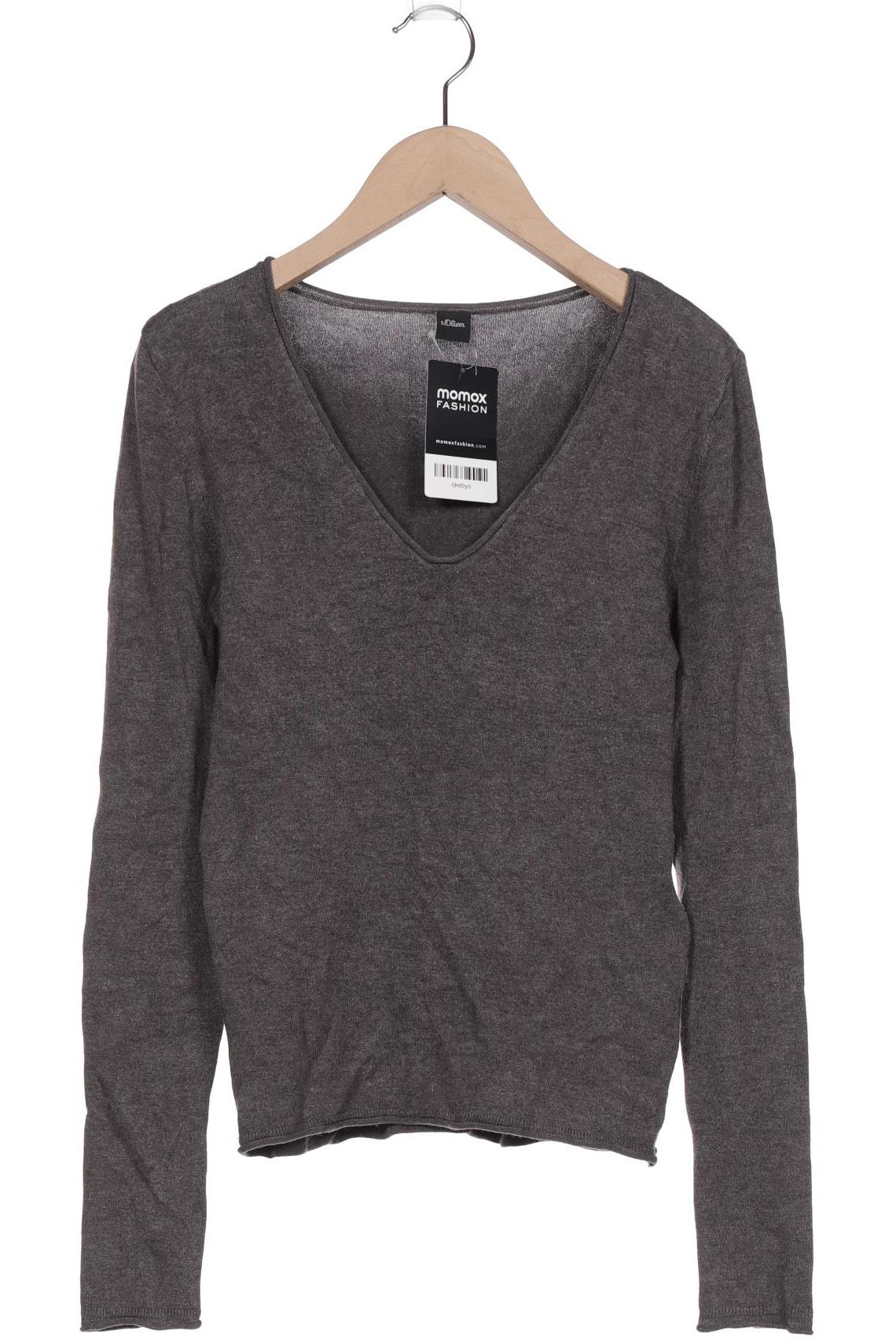 

s.Oliver Damen Pullover, grau, Gr. 34