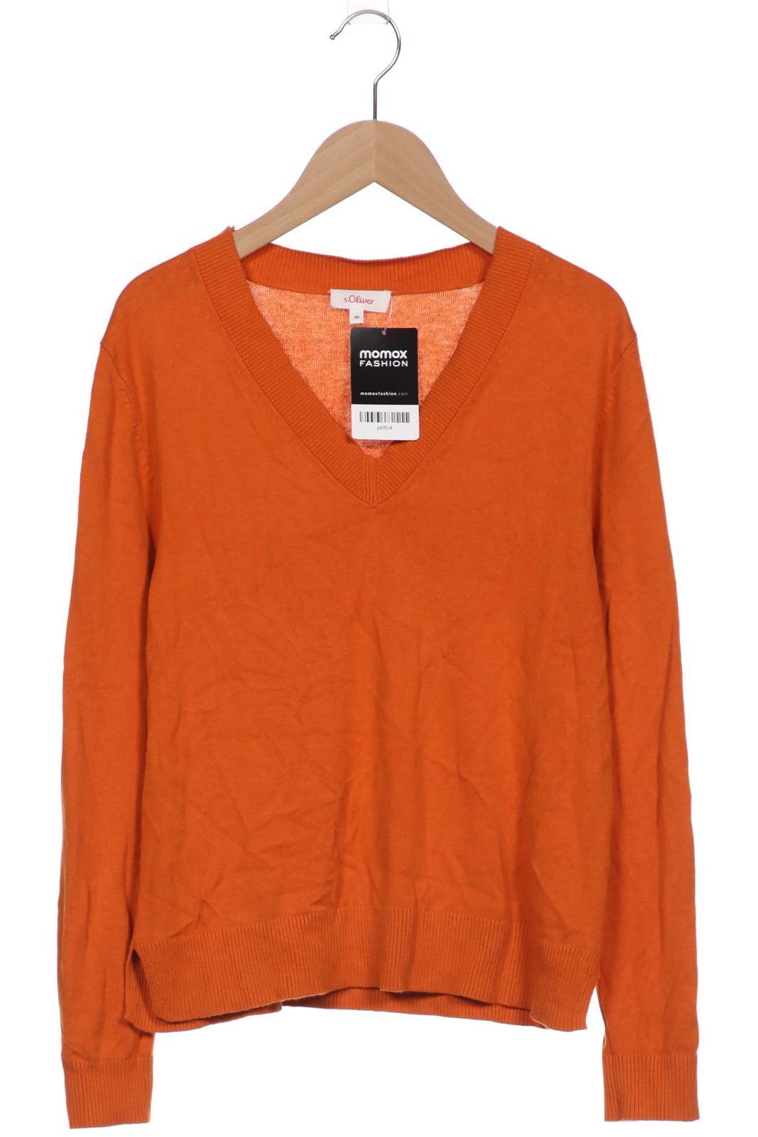 

s.Oliver Damen Pullover, orange