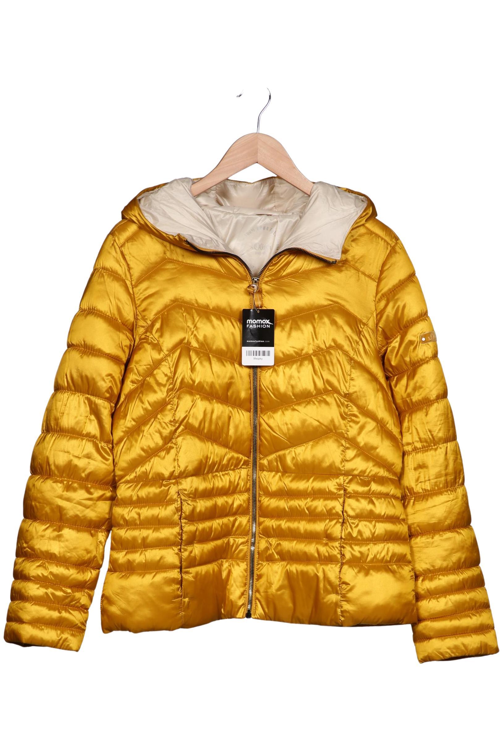 

s.Oliver Damen Jacke, gelb, Gr. 42