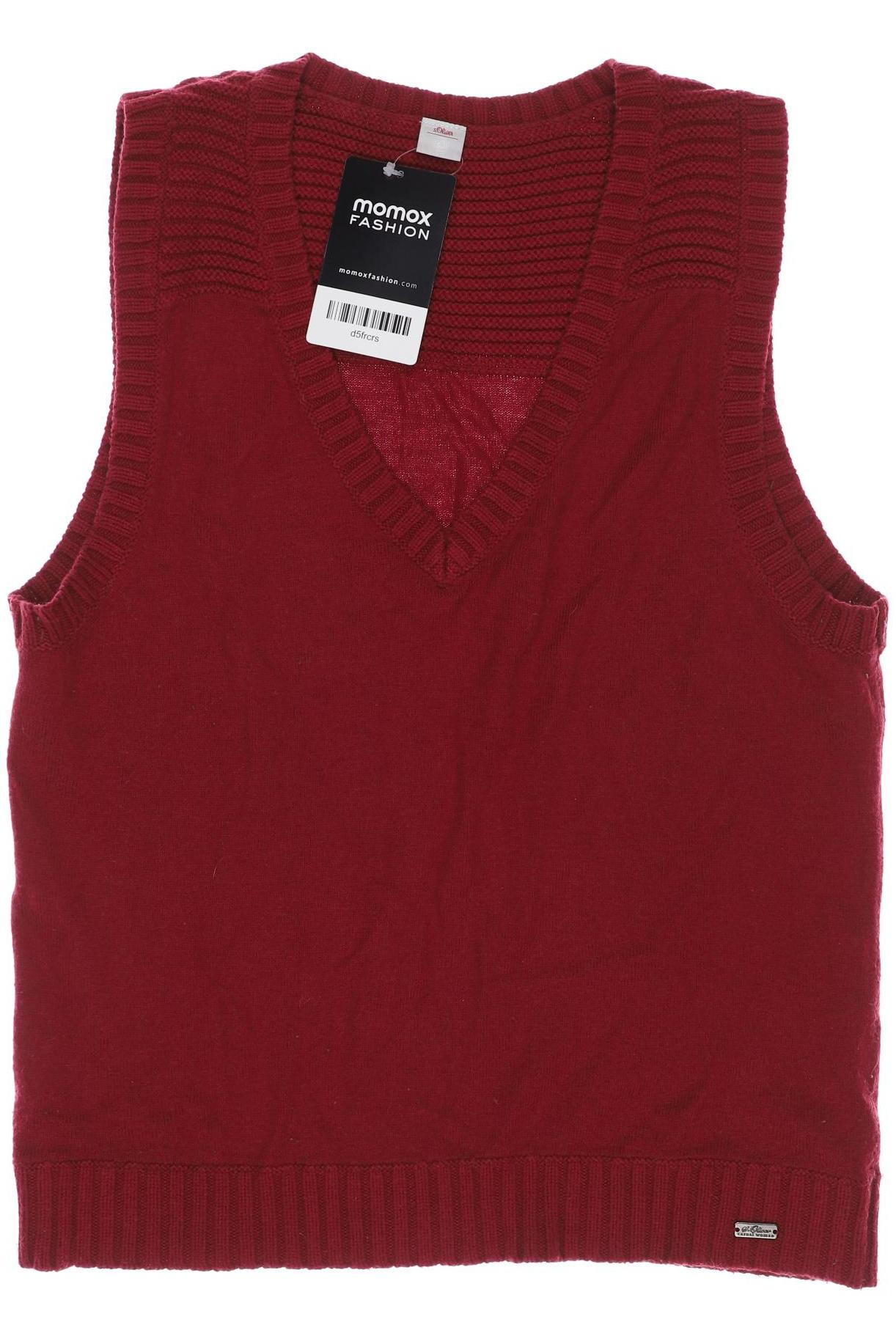 

s.Oliver Damen Pullover, rot, Gr. 36