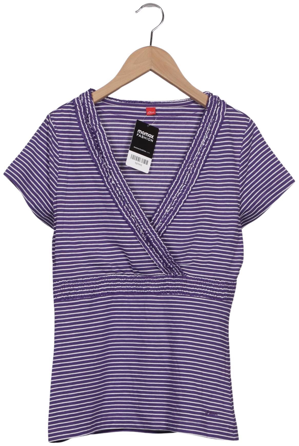 

s.Oliver Damen T-Shirt, flieder, Gr. 38