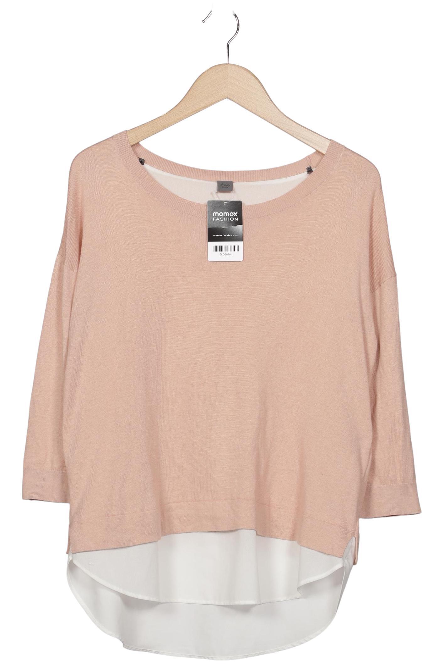 

s.Oliver Damen Pullover, beige, Gr. 40