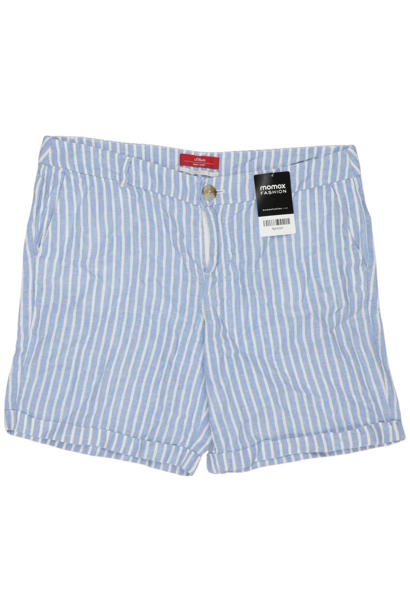 

s.Oliver Damen Shorts, blau, Gr. 34