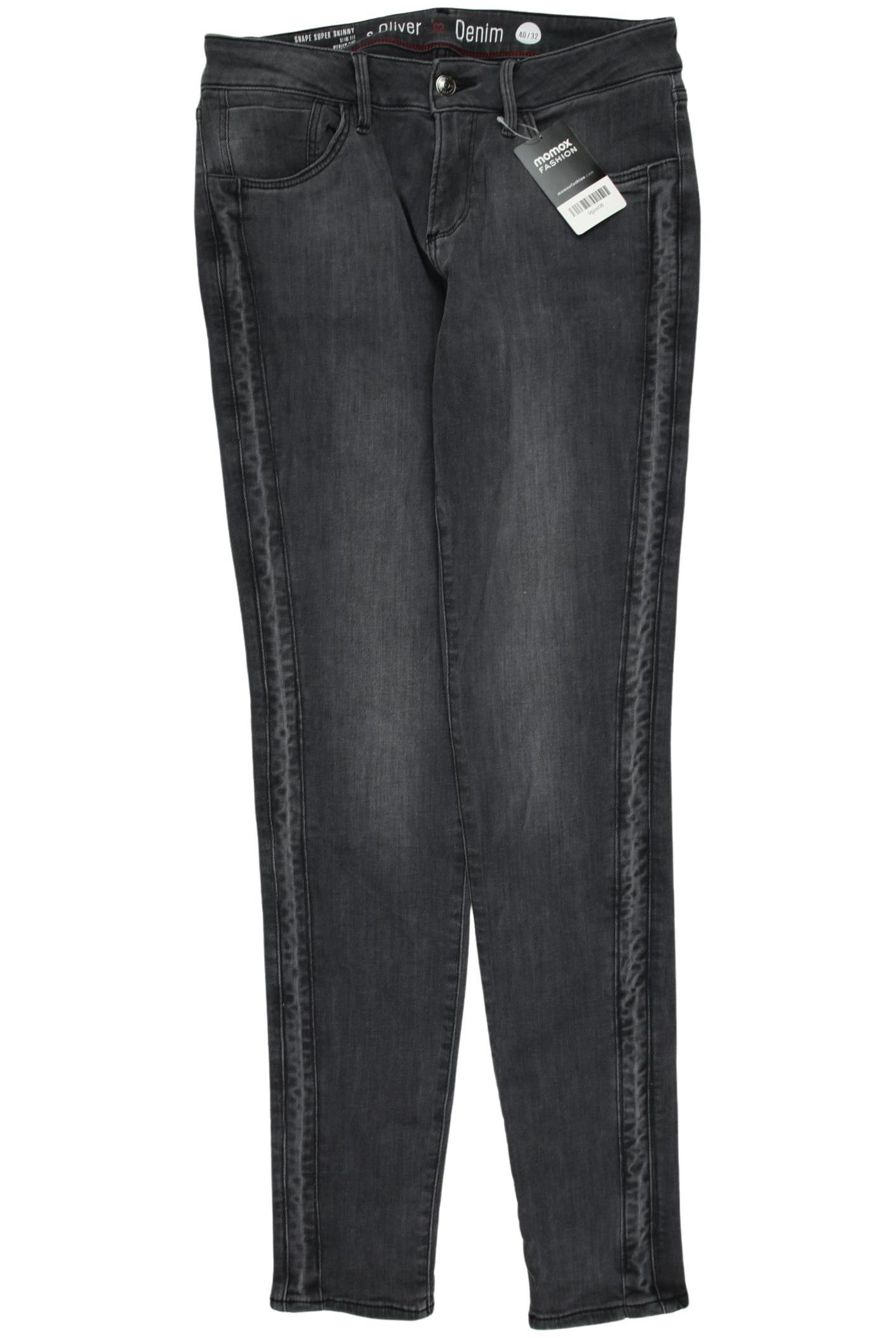 

s.Oliver Damen Jeans, grau, Gr. 40