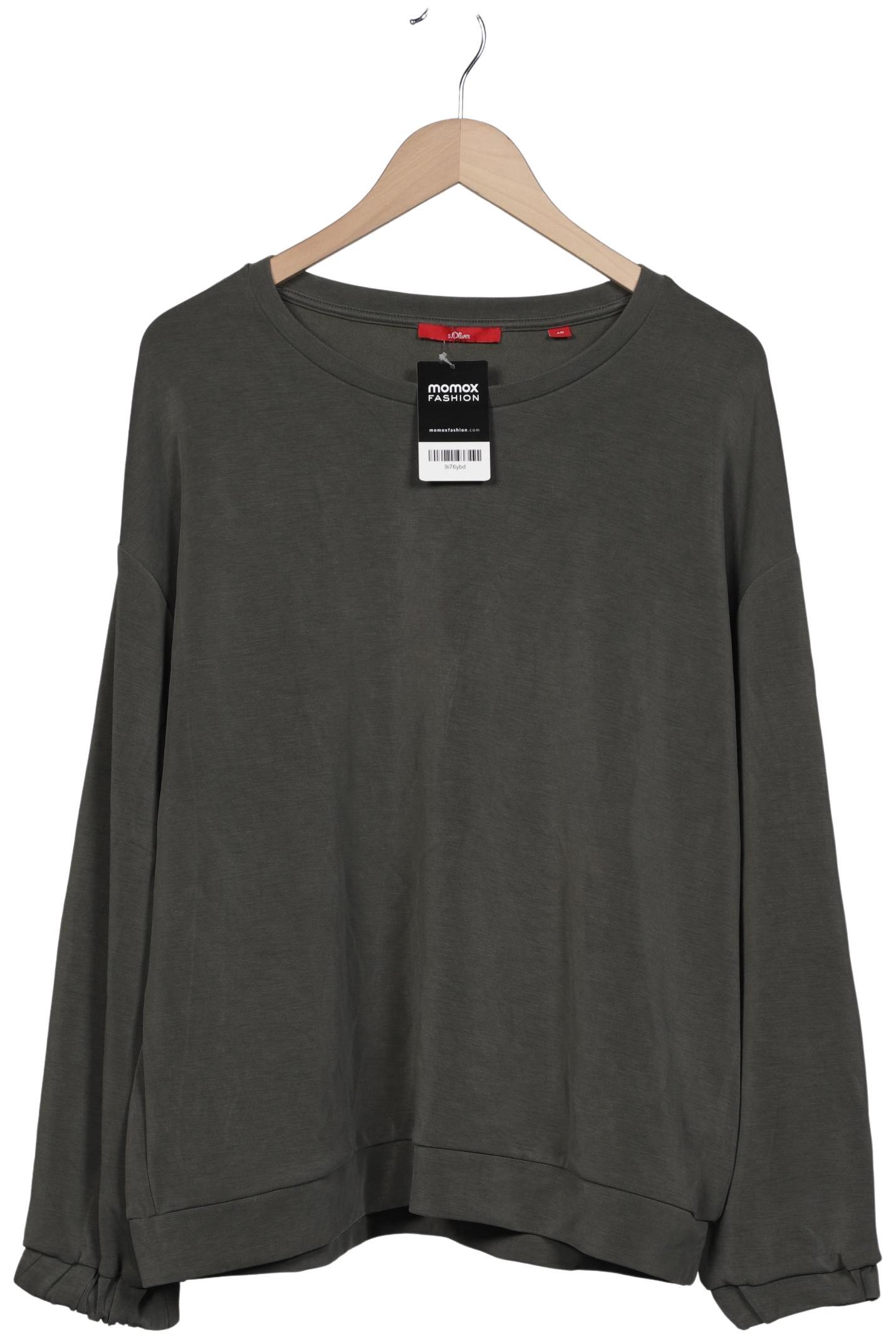 

s.Oliver Damen Sweatshirt, grün, Gr. 46