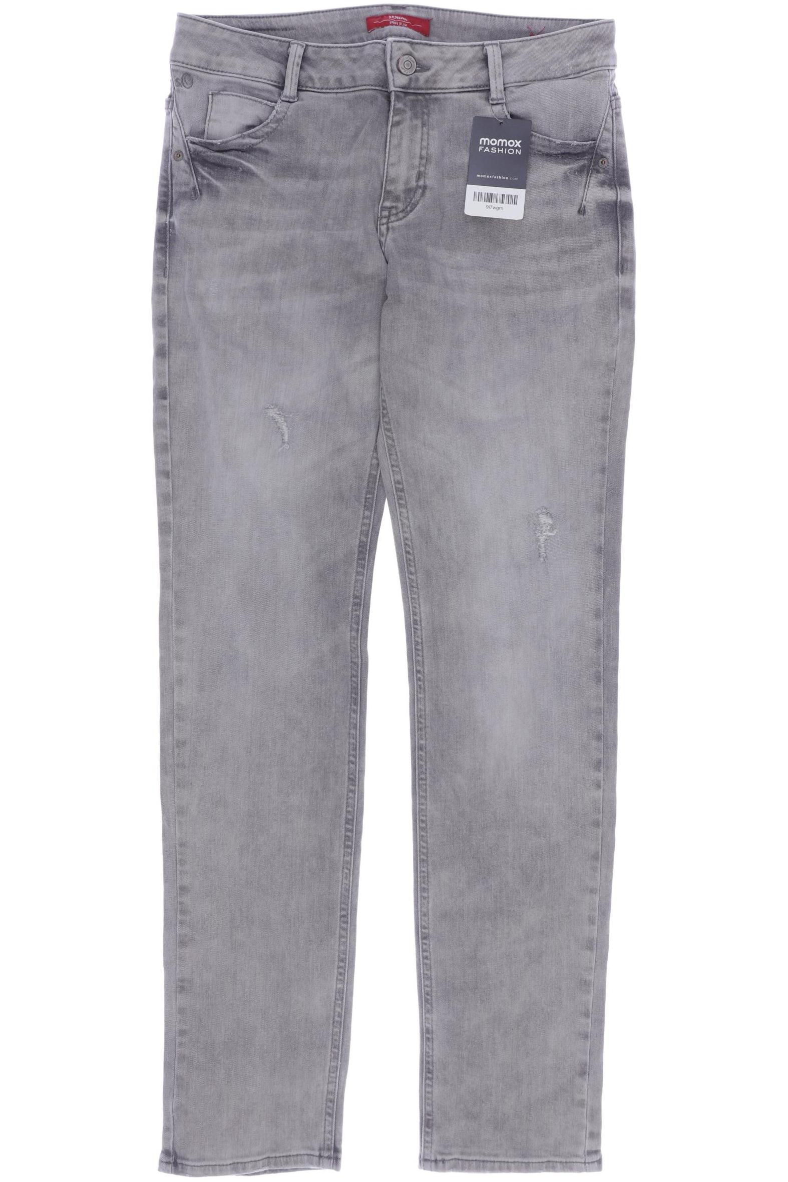 

s.Oliver Damen Jeans, grau