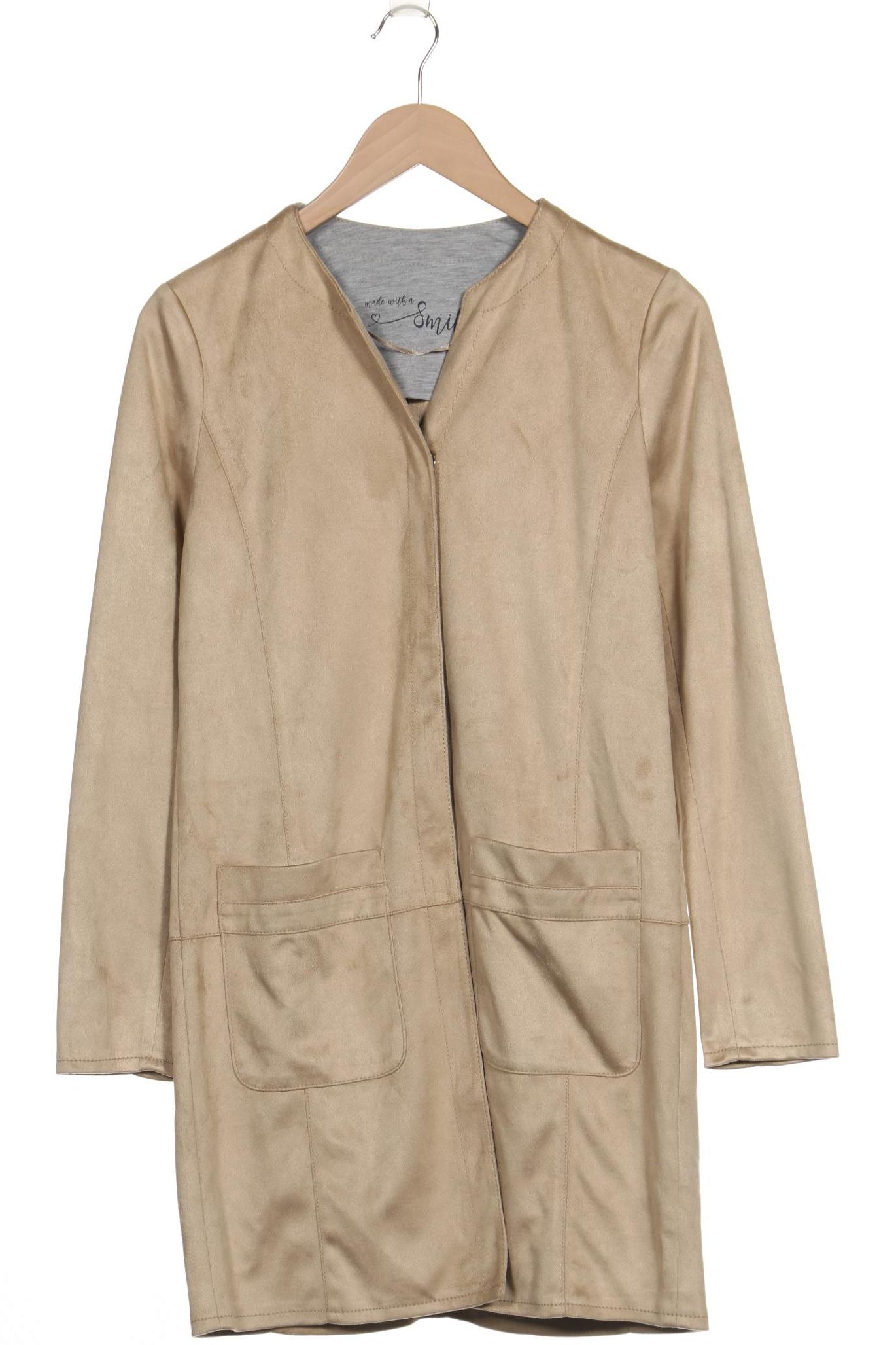 

s.Oliver Damen Mantel, beige, Gr. 34