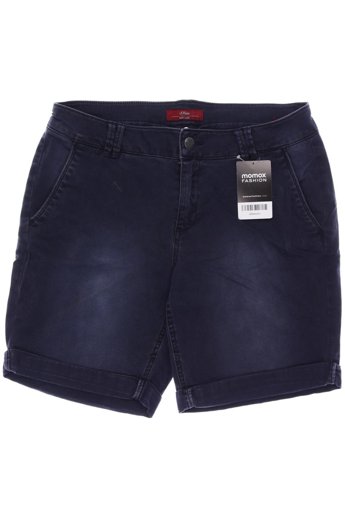 

s.Oliver Damen Shorts, marineblau