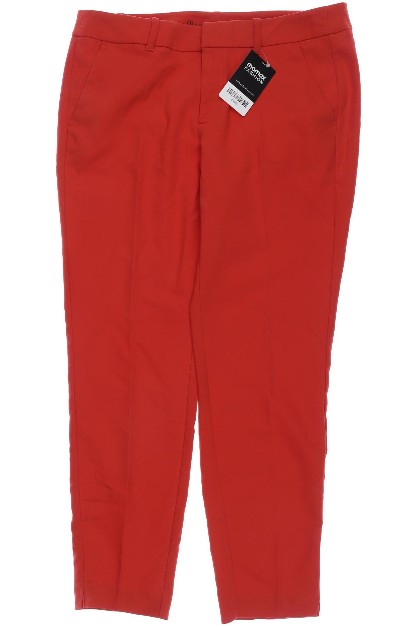

s.Oliver Damen Stoffhose, rot, Gr. 38