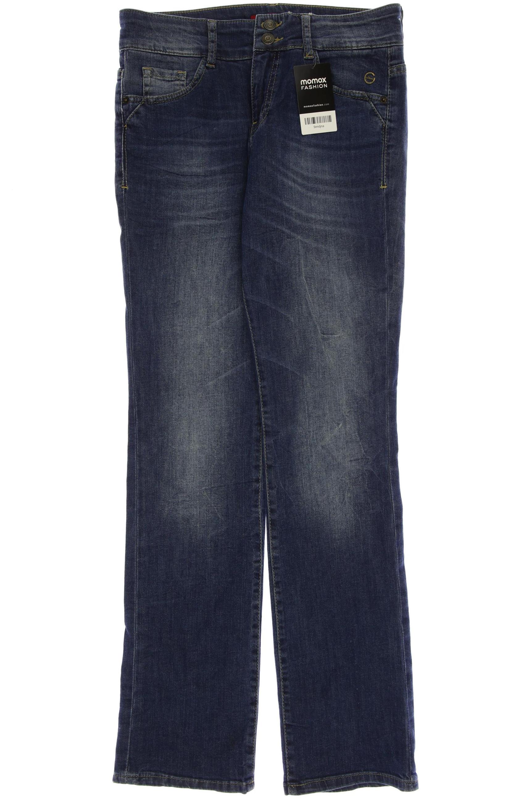 

s.Oliver Damen Jeans, blau