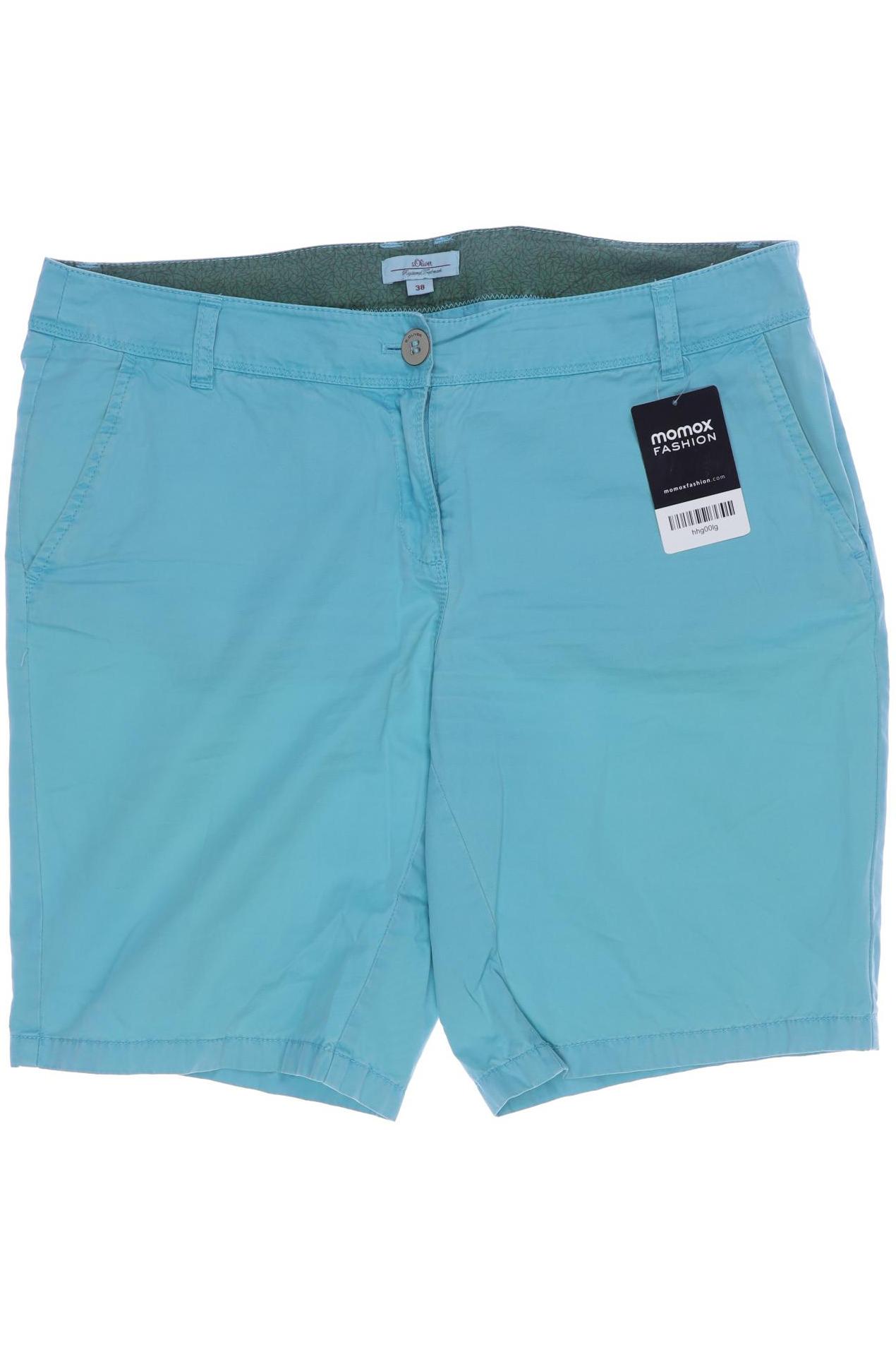 

s.Oliver Damen Shorts, türkis, Gr. 39