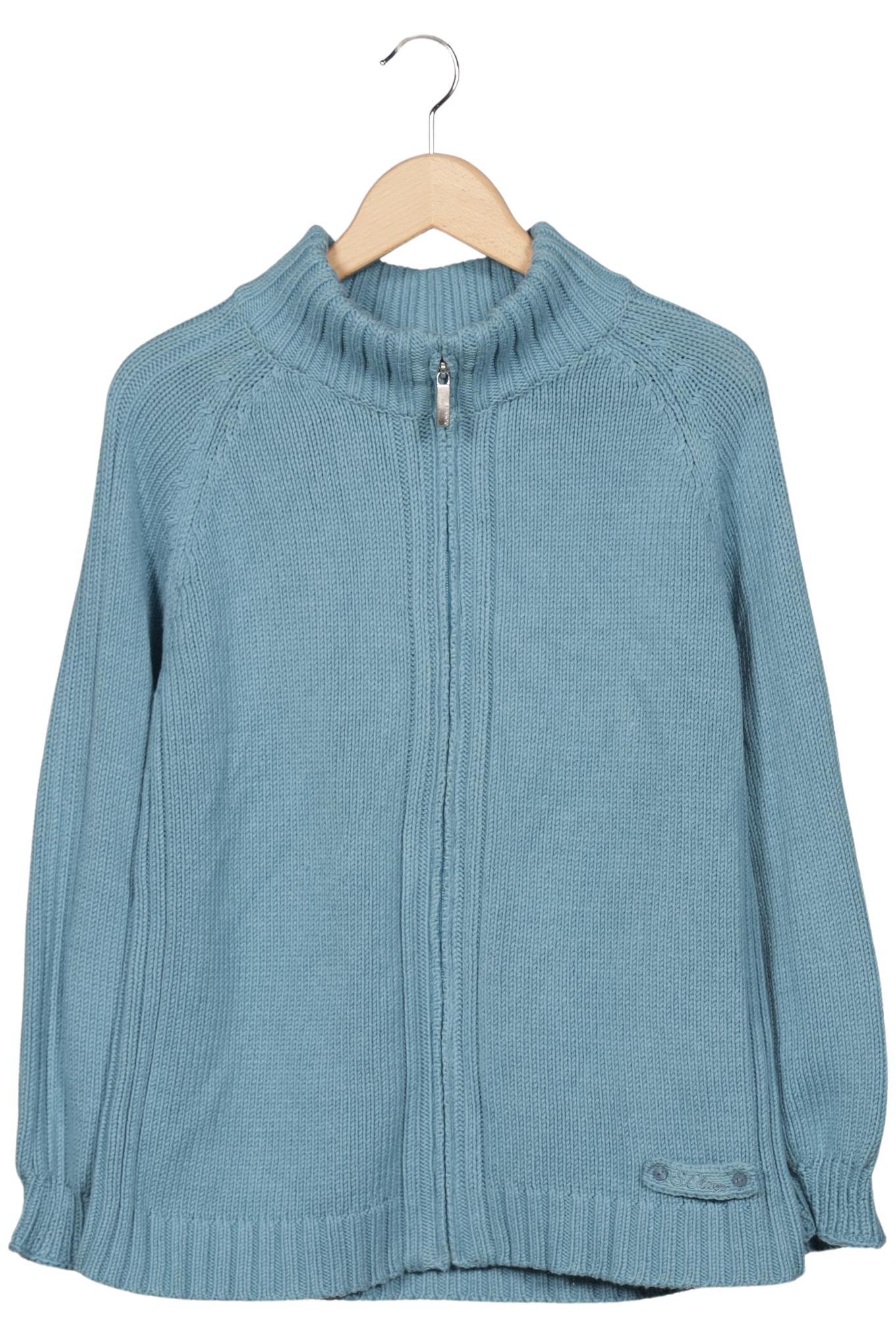 

s.Oliver Damen Strickjacke, hellblau, Gr. 44