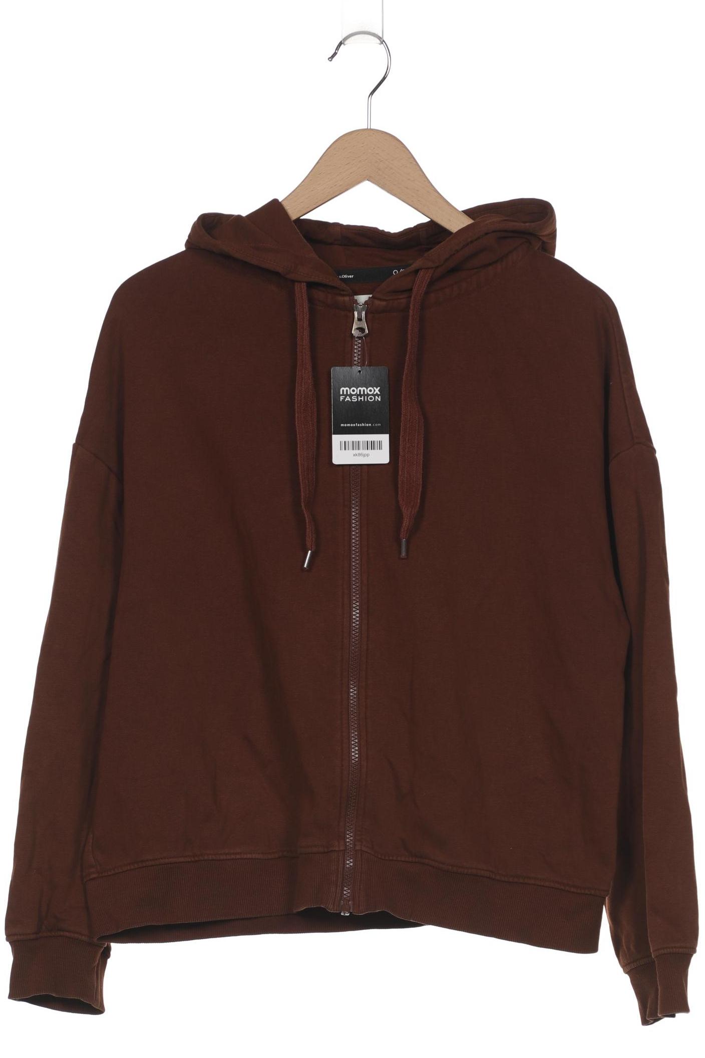 

s.Oliver Damen Kapuzenpullover, braun, Gr. 42