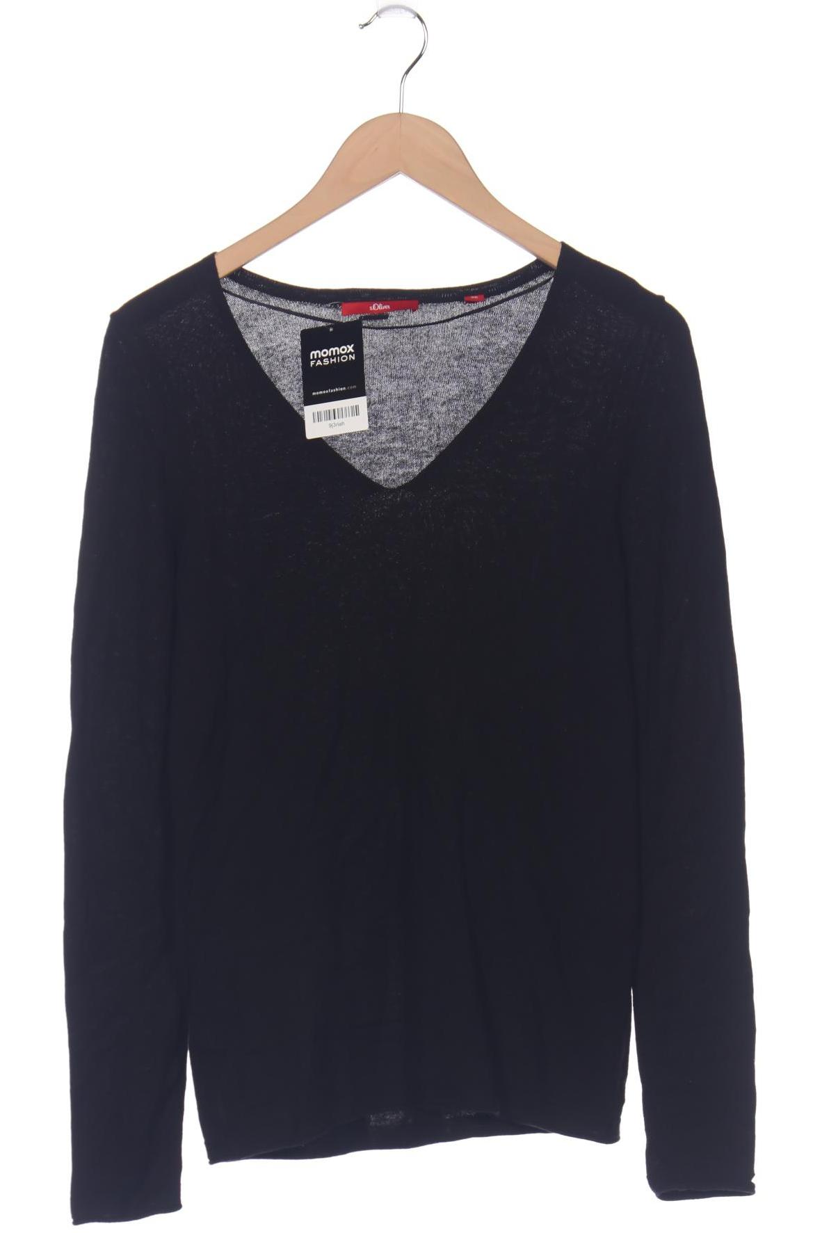 

s.Oliver Damen Pullover, schwarz, Gr. 36