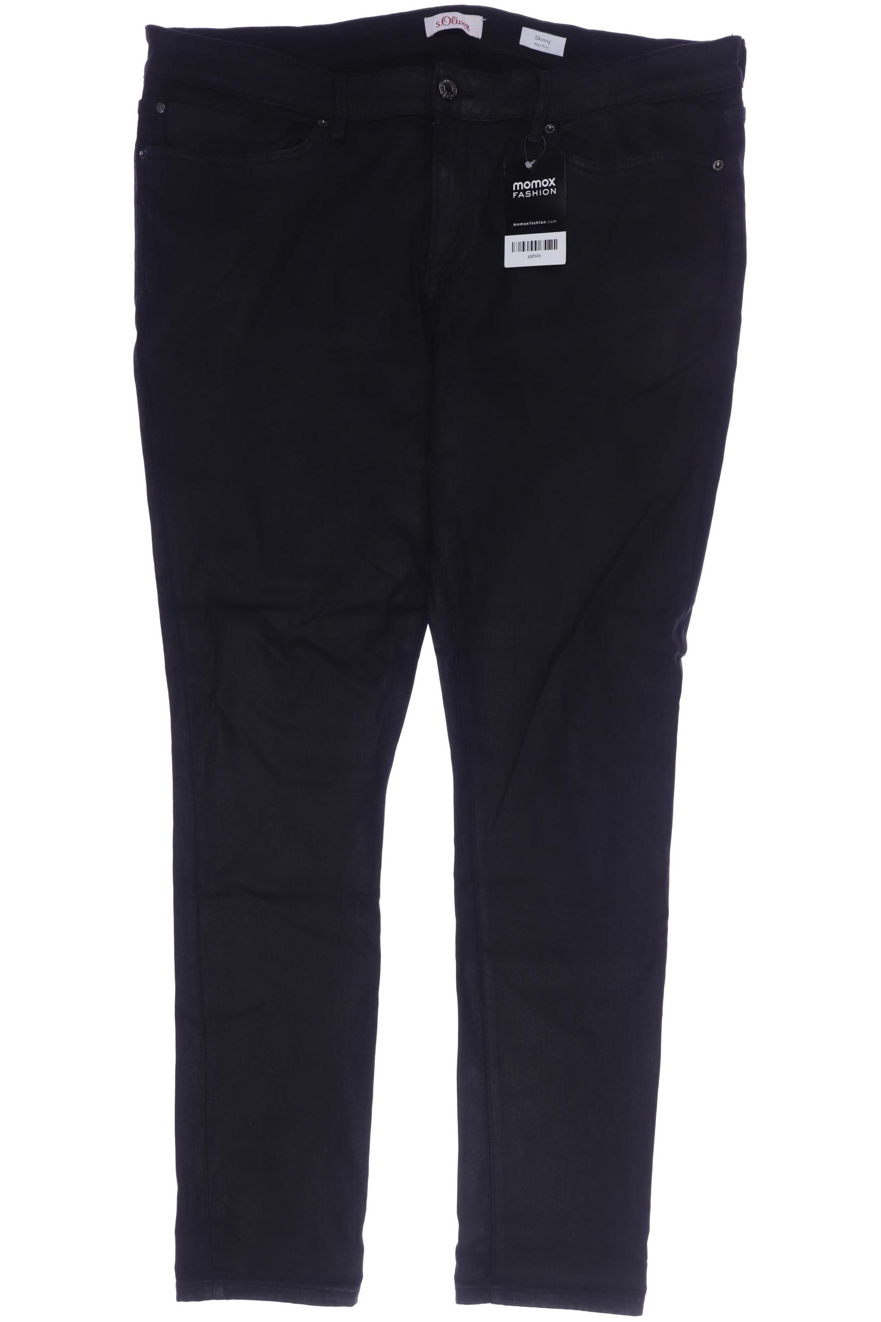 

s.Oliver Damen Jeans, schwarz