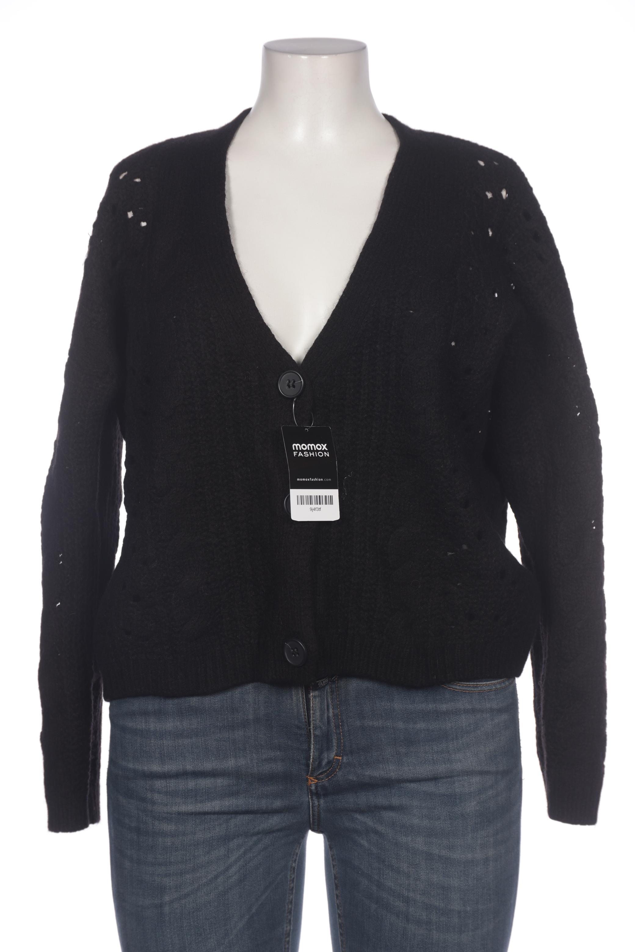 

s.Oliver Damen Strickjacke, schwarz, Gr. 44