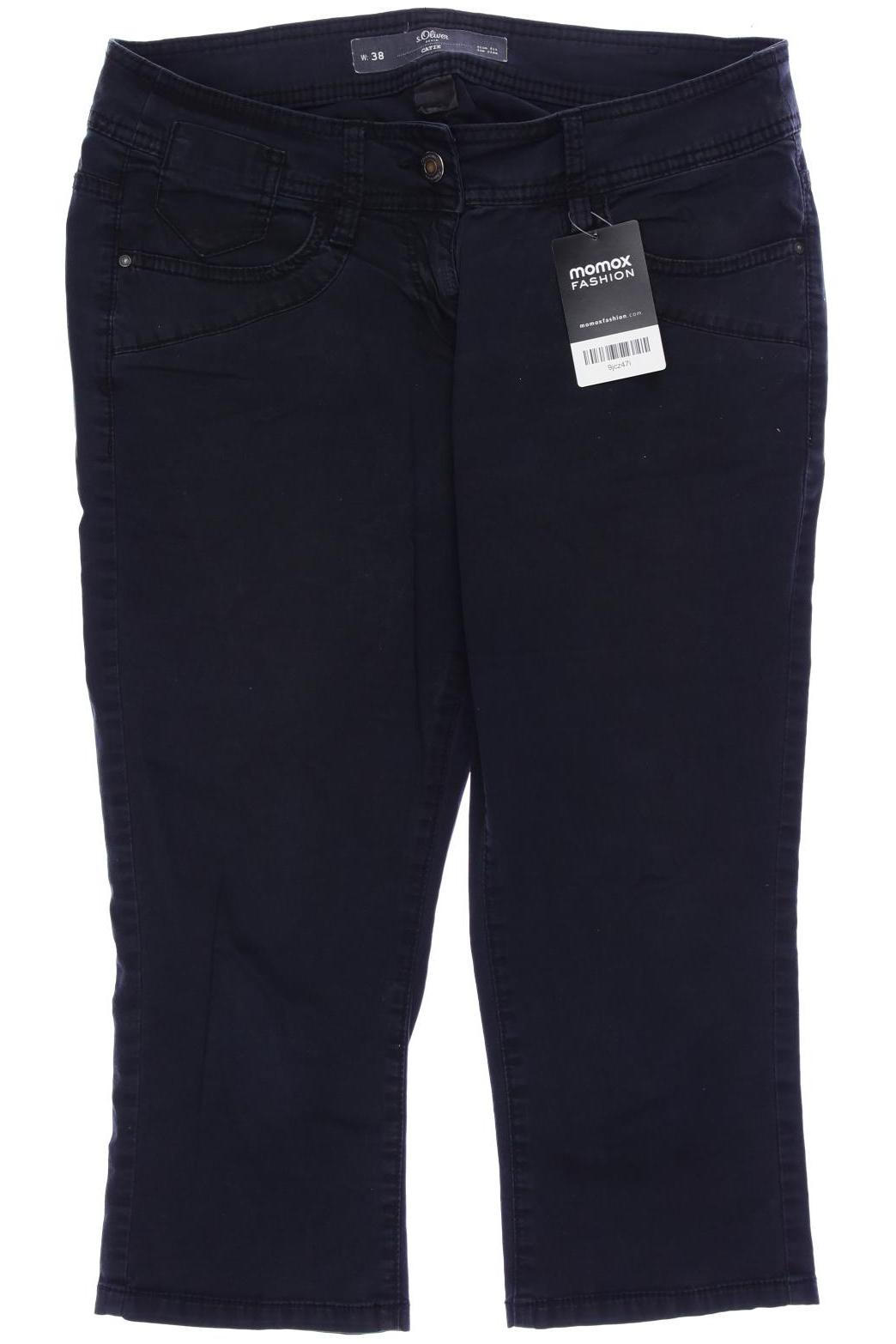 

s.Oliver Damen Stoffhose, marineblau, Gr. 38