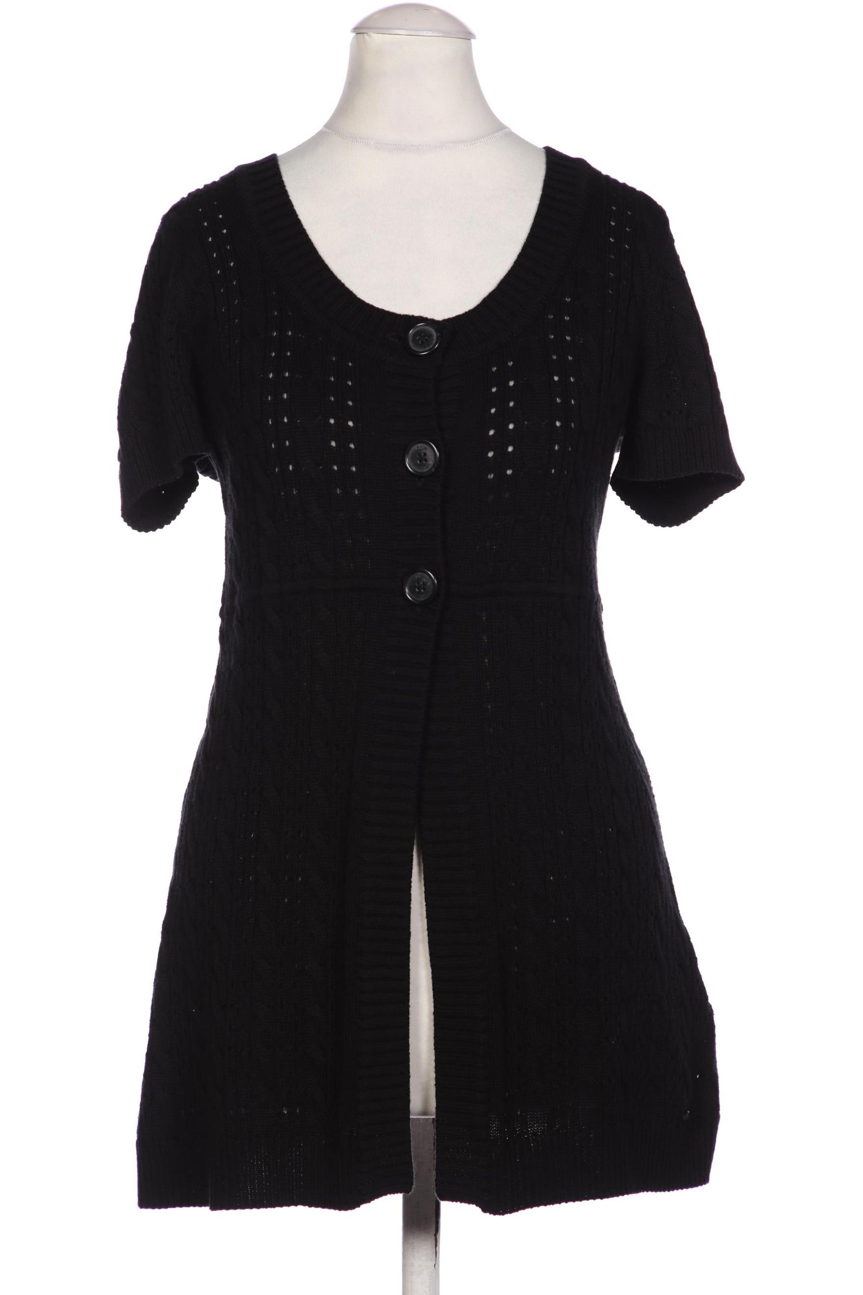 

s.Oliver Damen Strickjacke, schwarz, Gr. 36