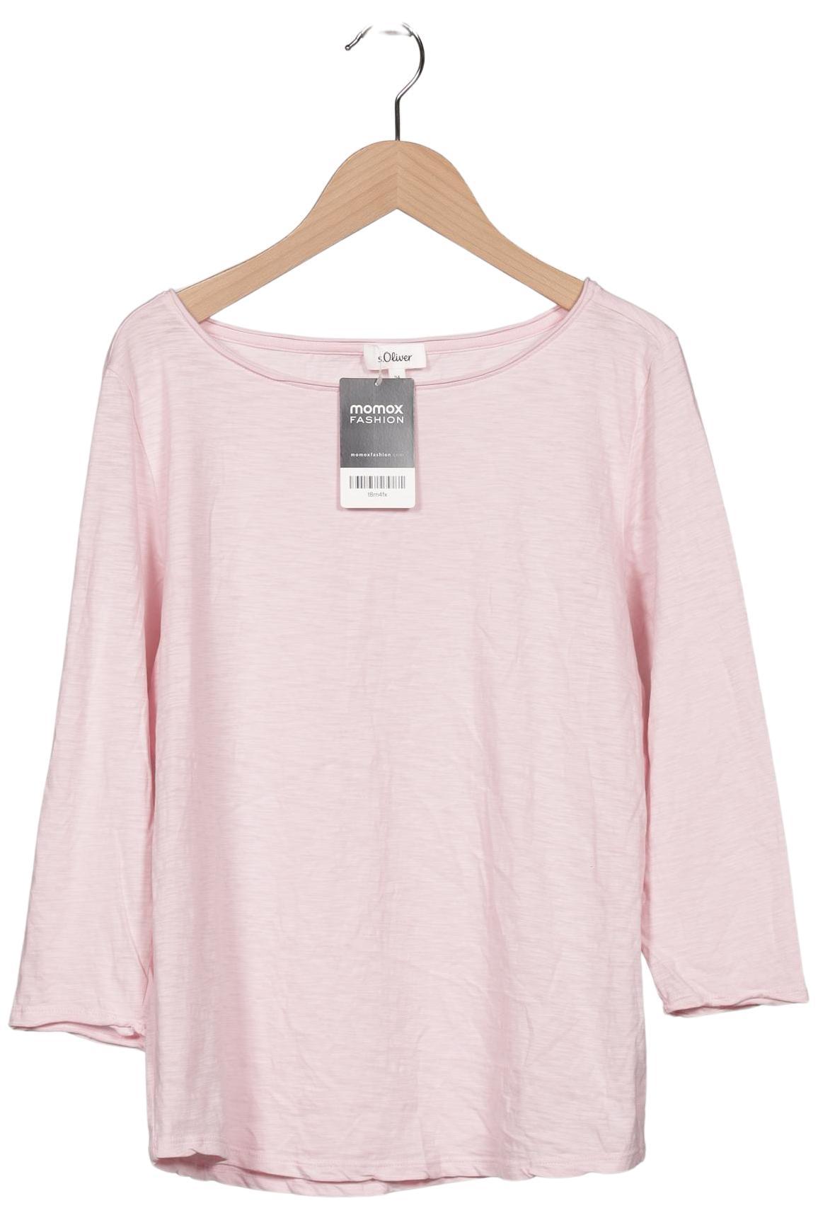 

s.Oliver Damen Langarmshirt, pink, Gr. 34