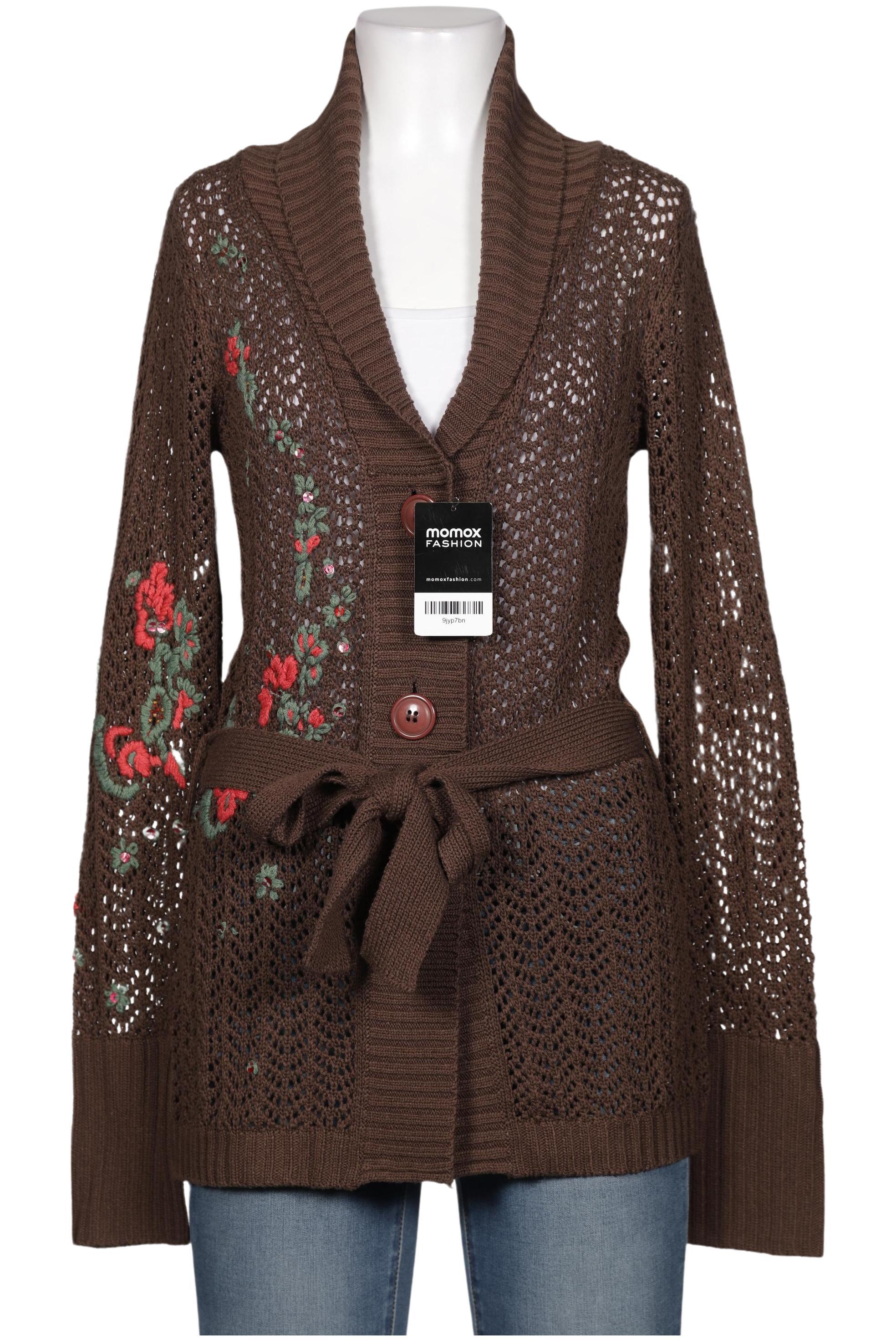 

s.Oliver Damen Strickjacke, braun, Gr. 36