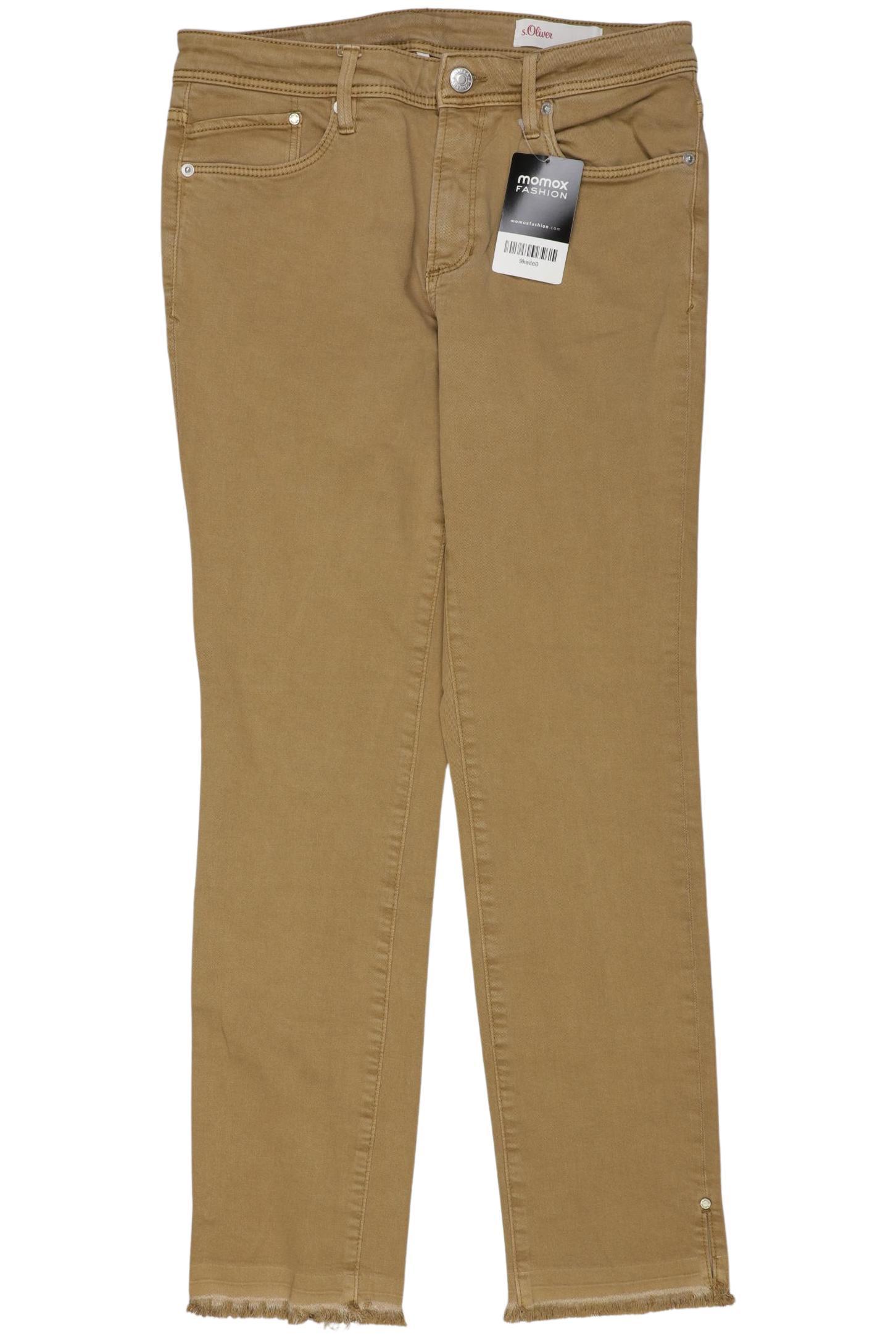 

s.Oliver Damen Jeans, beige, Gr. 36