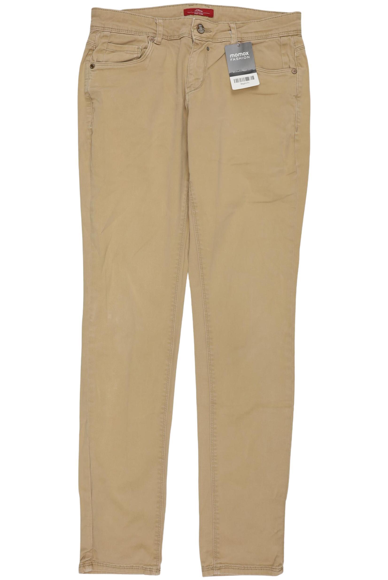 

s.Oliver Damen Jeans, beige, Gr. 36