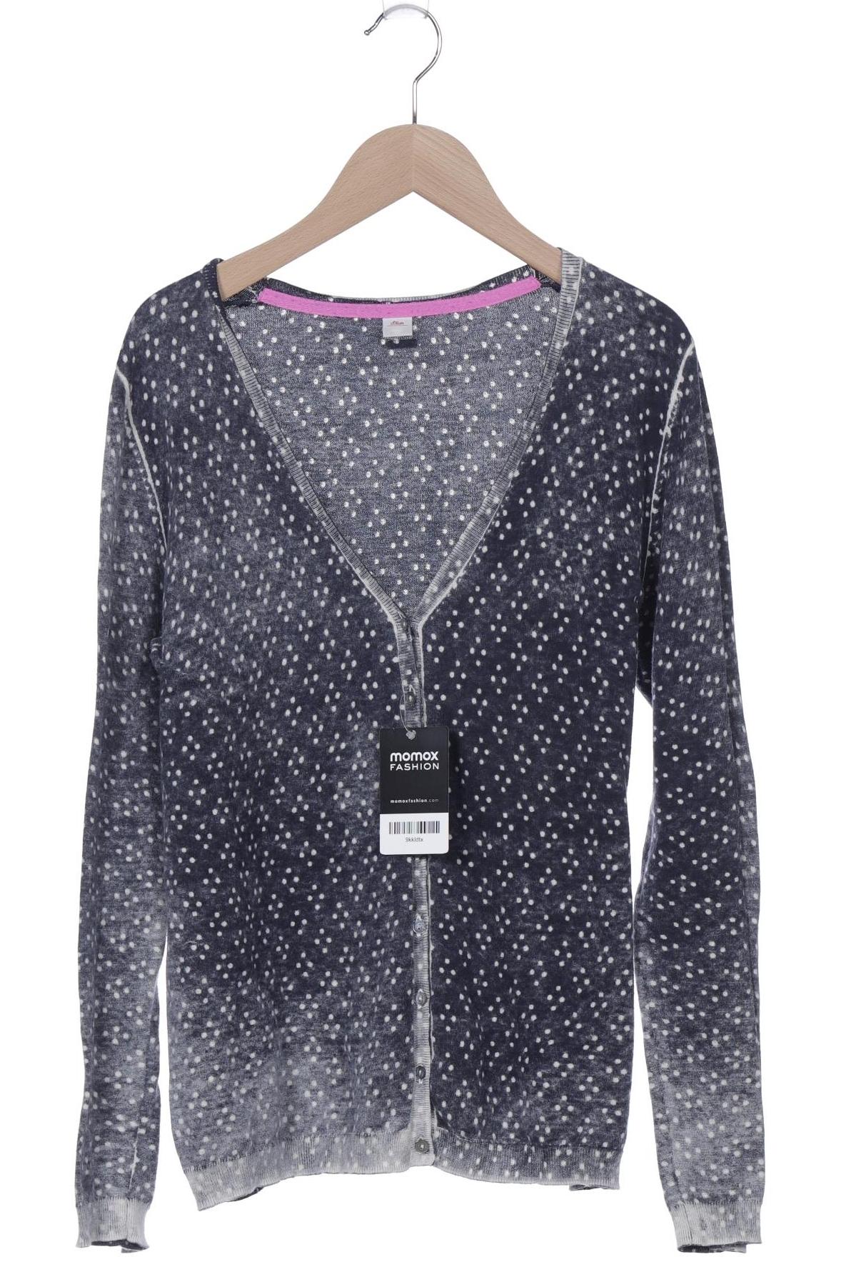 

s.Oliver Damen Strickjacke, marineblau, Gr. 40