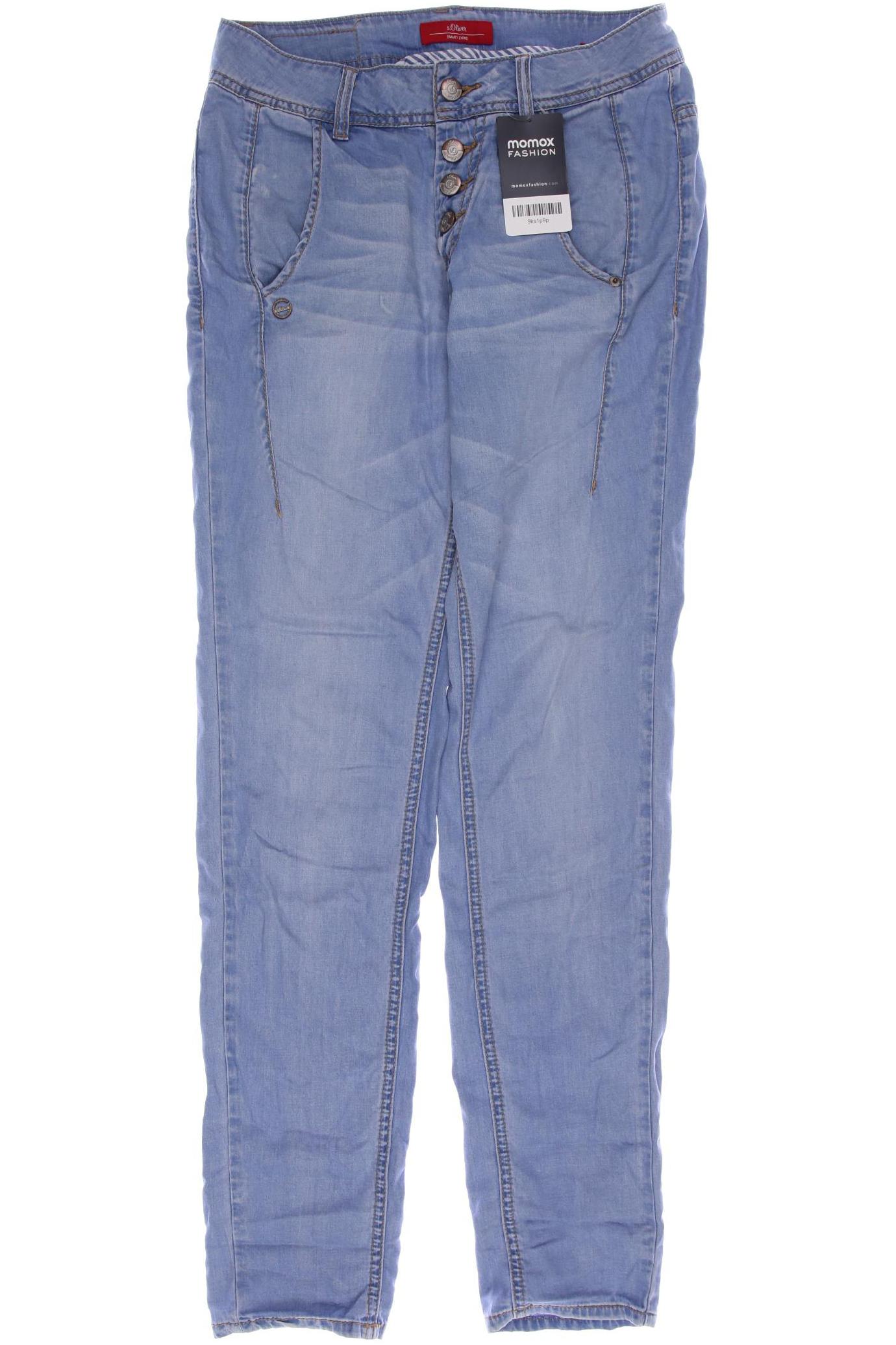 

s.Oliver Damen Jeans, hellblau