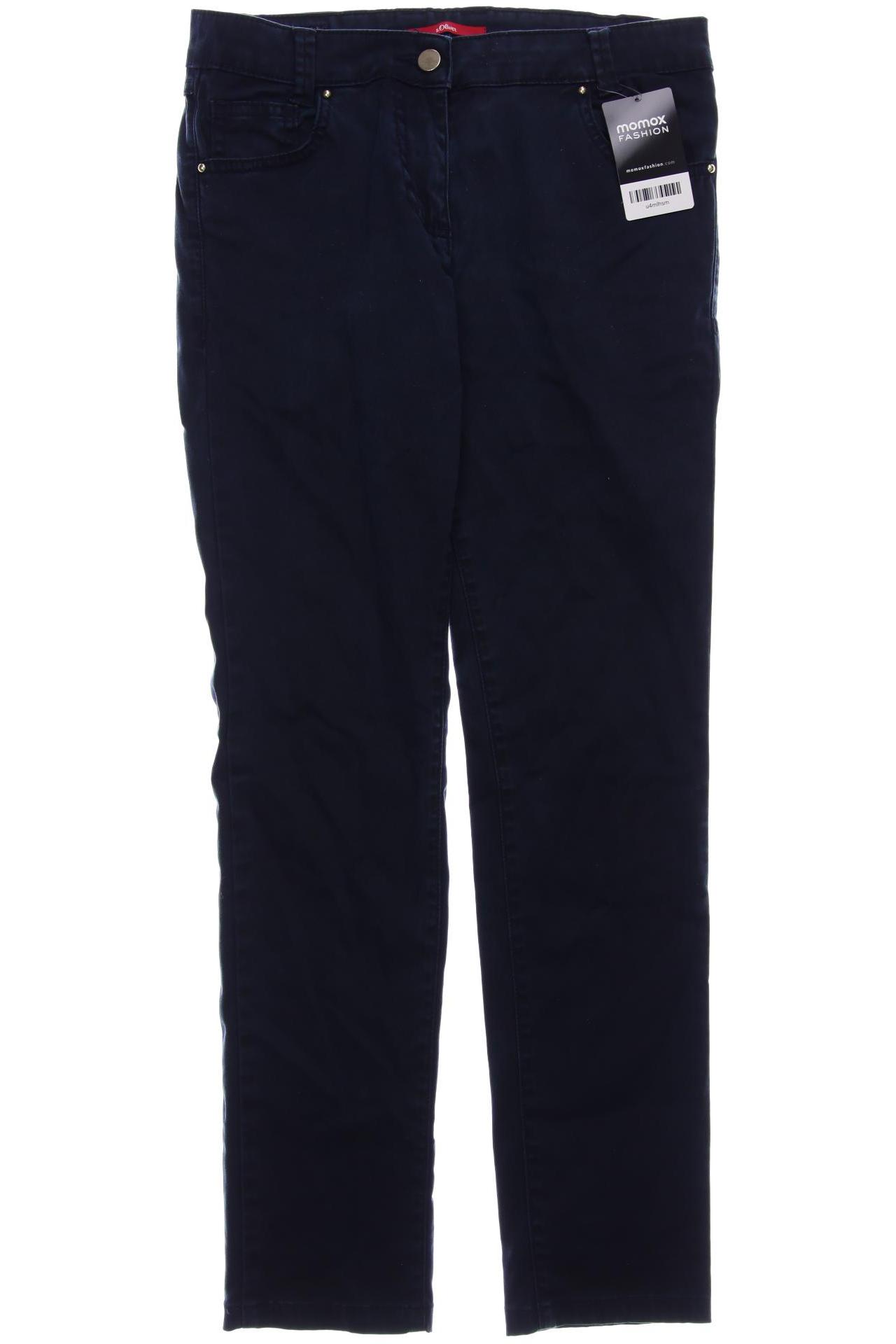 

s.Oliver Damen Stoffhose, marineblau, Gr. 40