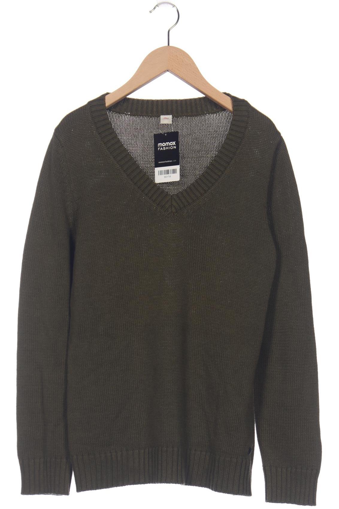 

s.Oliver Damen Pullover, grün, Gr. 42