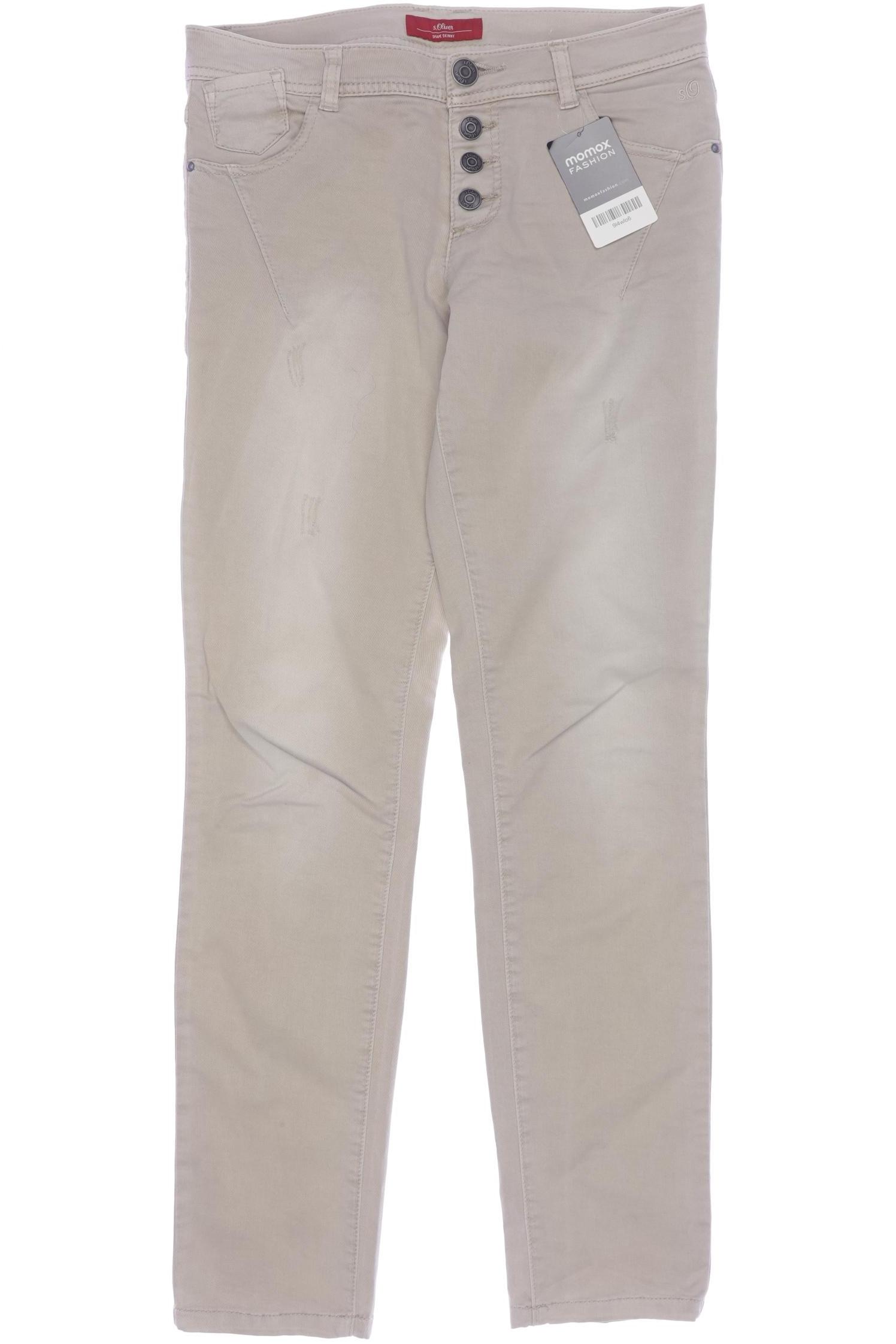 

s.Oliver Damen Jeans, beige, Gr. 29