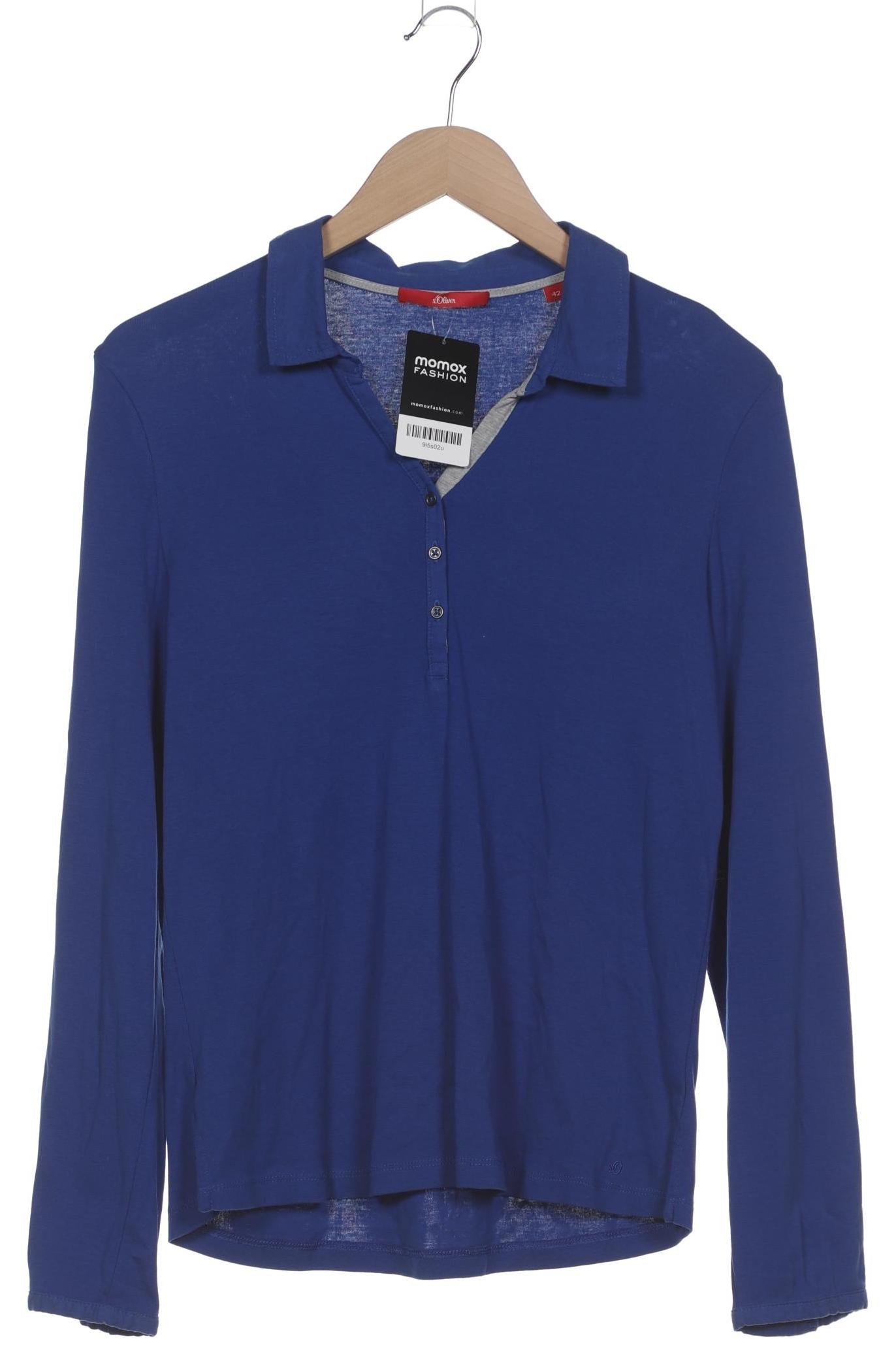 

s.Oliver Damen Poloshirt, blau, Gr. 42