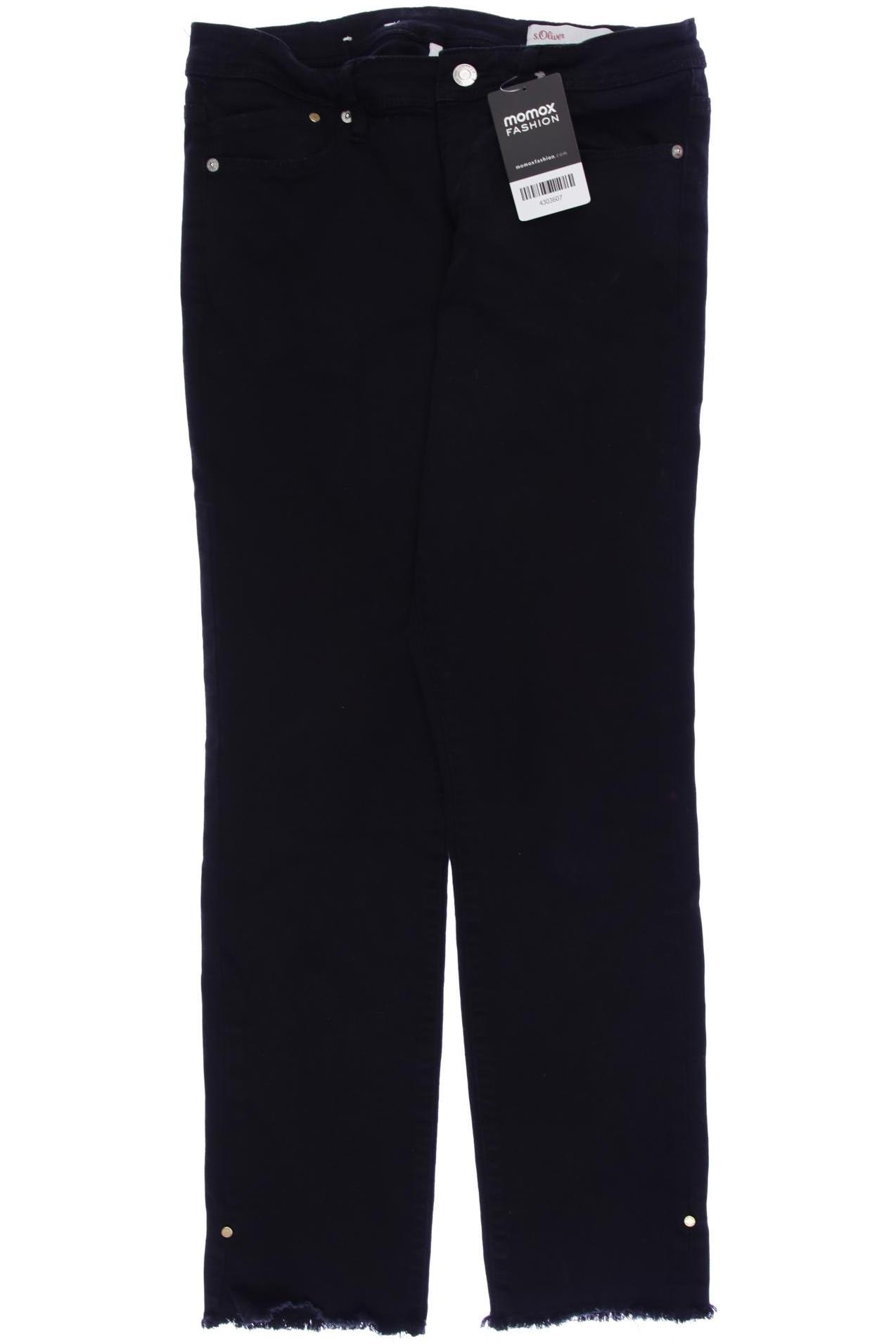 

s.Oliver Damen Jeans, schwarz, Gr. 38