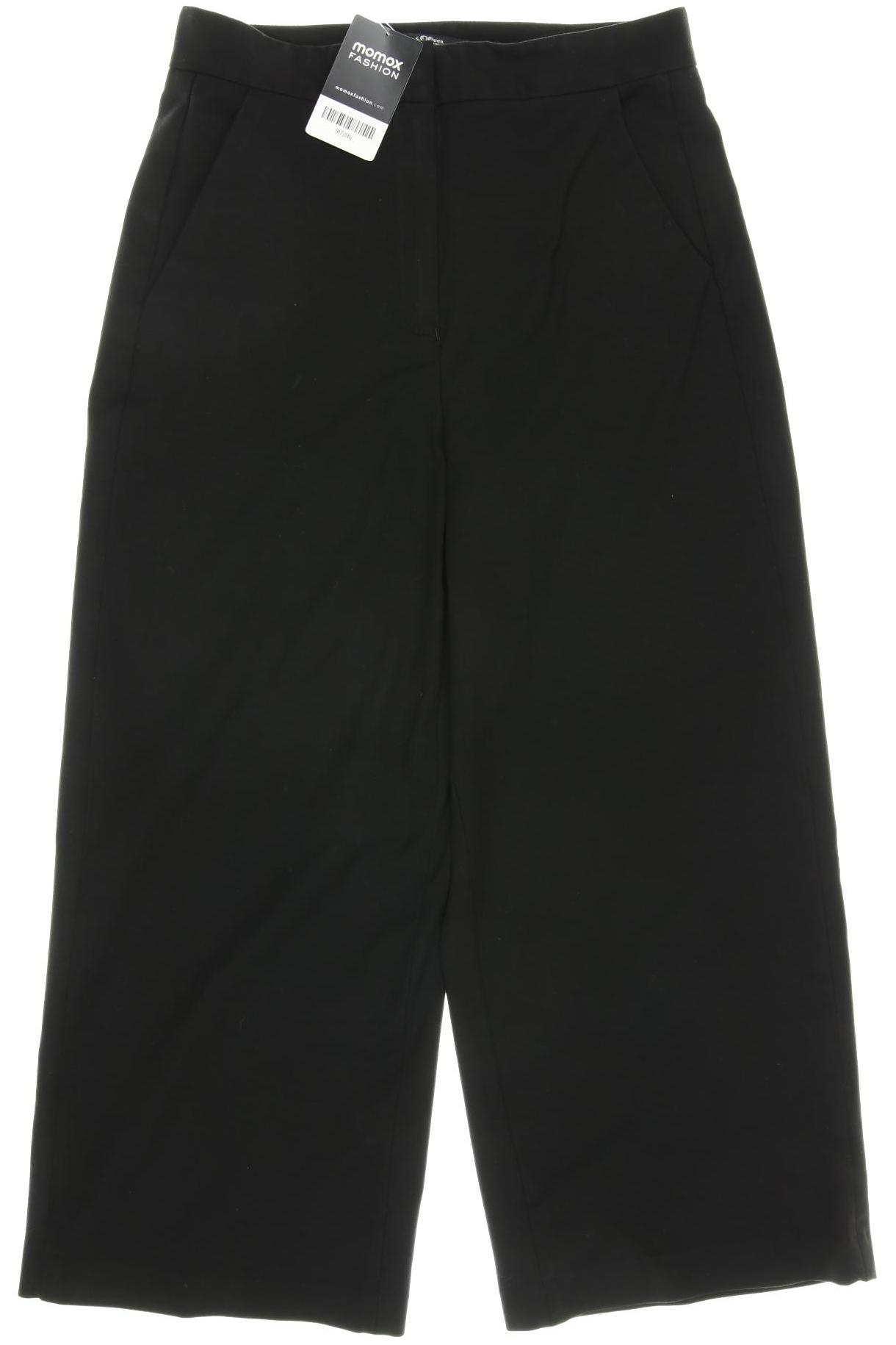

s.Oliver Damen Stoffhose, schwarz, Gr. 34