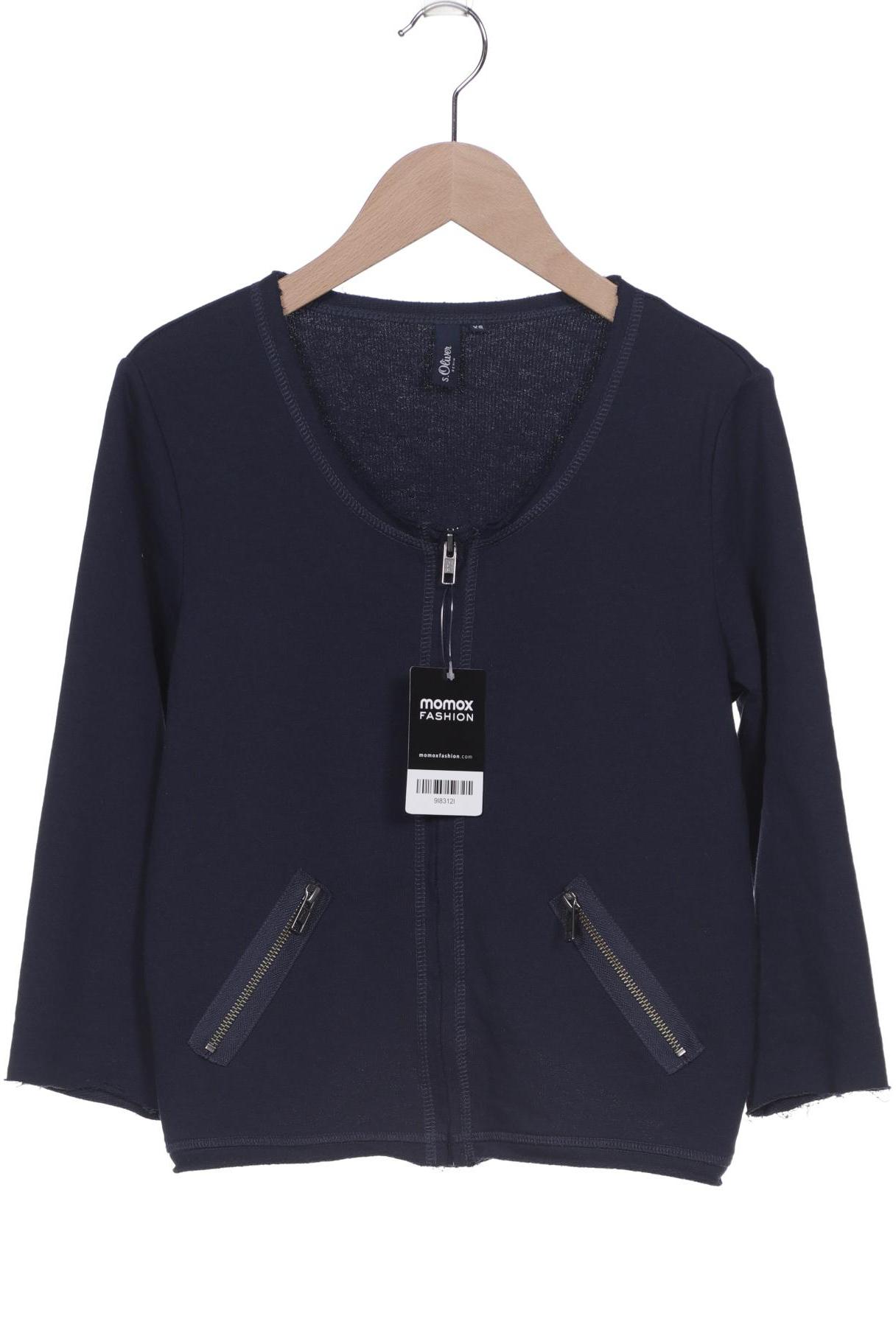 

s.Oliver Damen Sweatshirt, marineblau