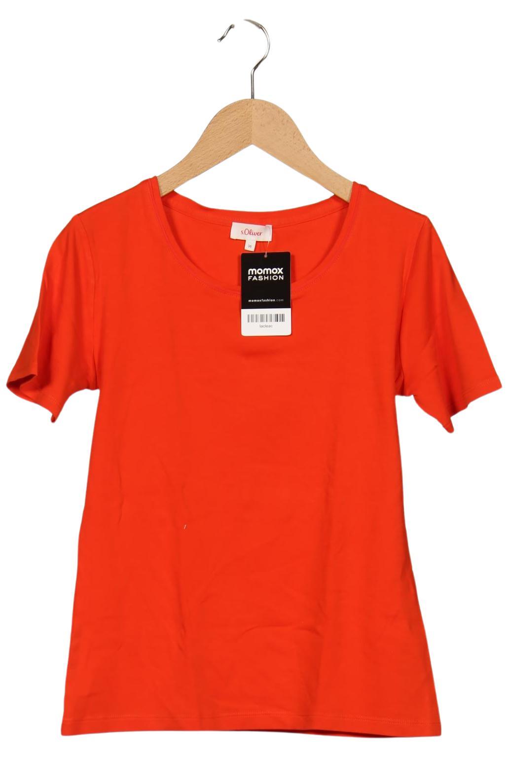 

s.Oliver Damen T-Shirt, rot, Gr. 36