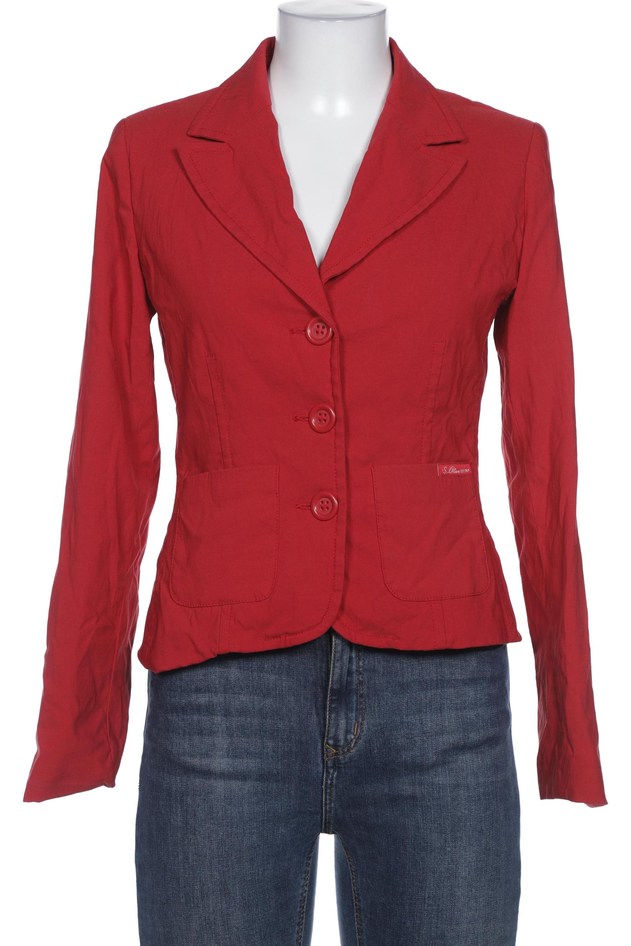 

s.Oliver Damen Blazer, rot, Gr. 38