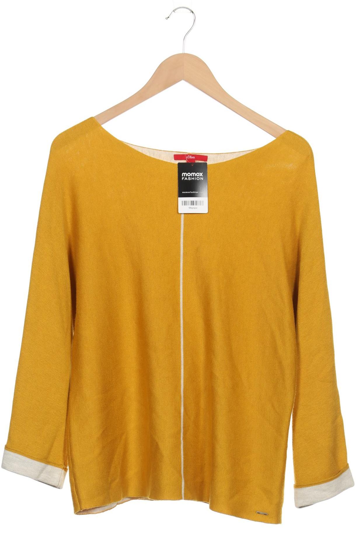 

s.Oliver Damen Pullover, gelb
