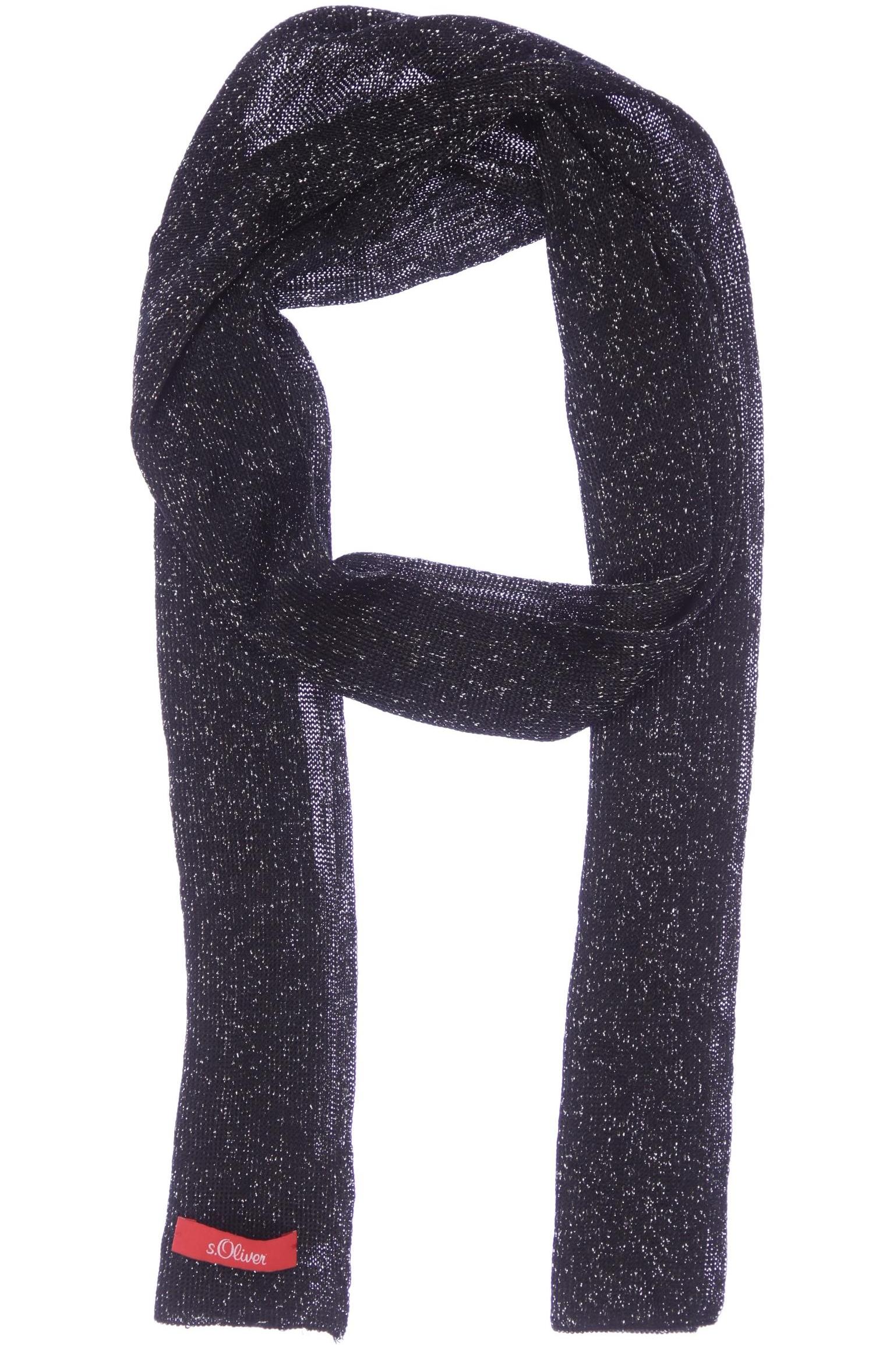 

s.Oliver Damen Schal, schwarz, Gr.