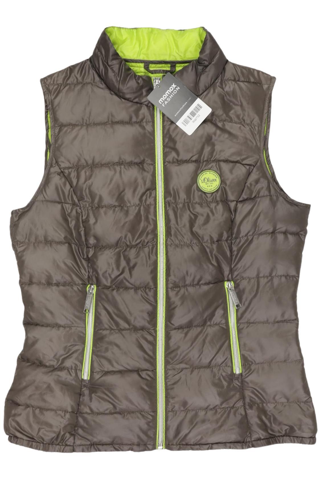 

s.Oliver Damen Weste, beige, Gr. 34