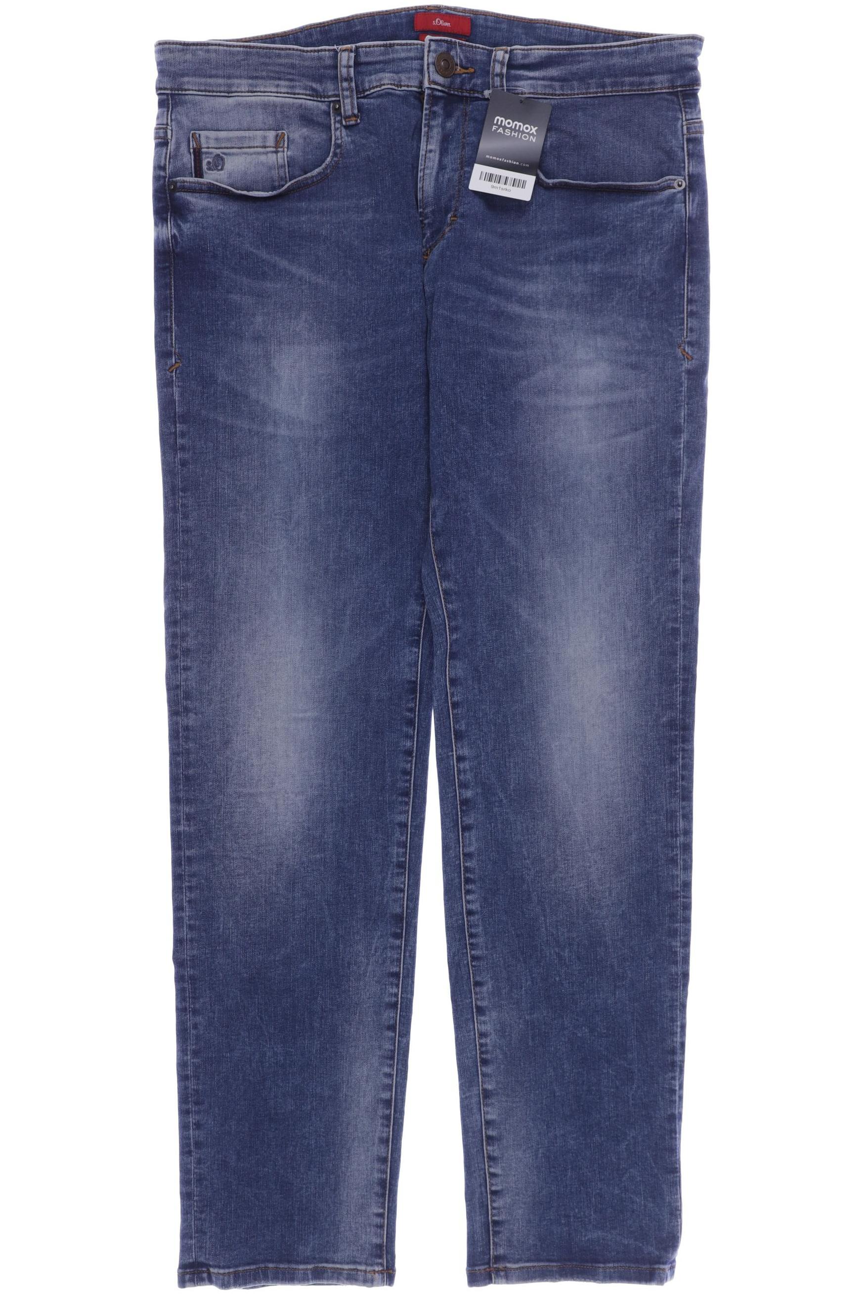 

s.Oliver Damen Jeans, blau