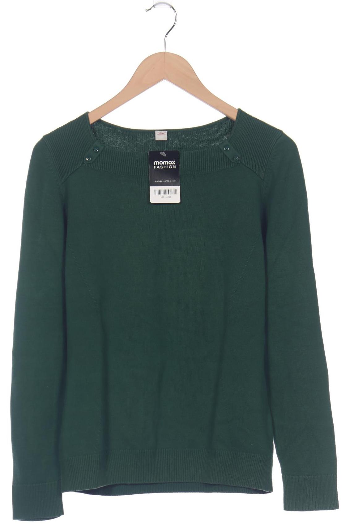 

s.Oliver Damen Pullover, grün, Gr. 42
