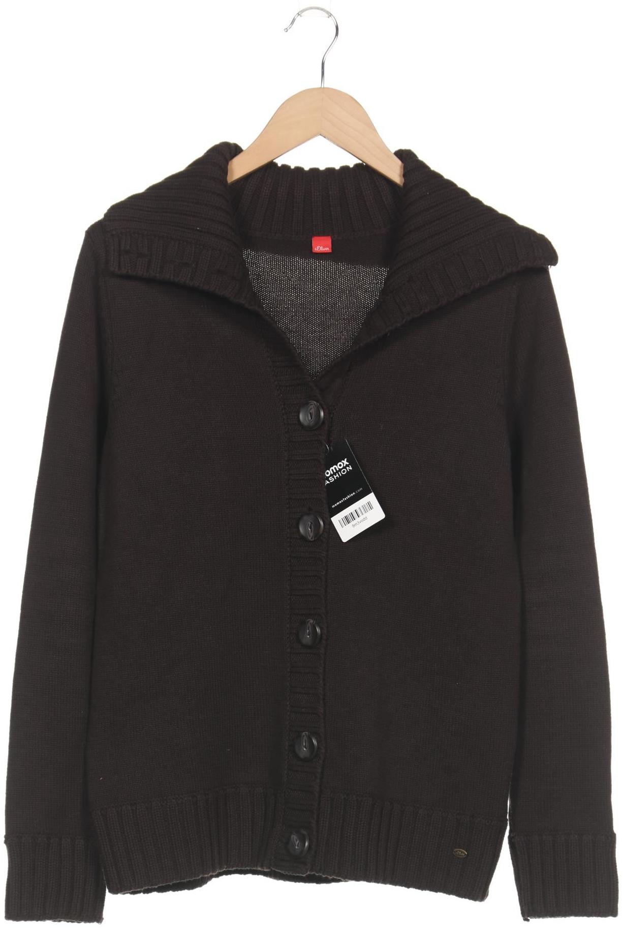 

s.Oliver Damen Strickjacke, braun, Gr. 40