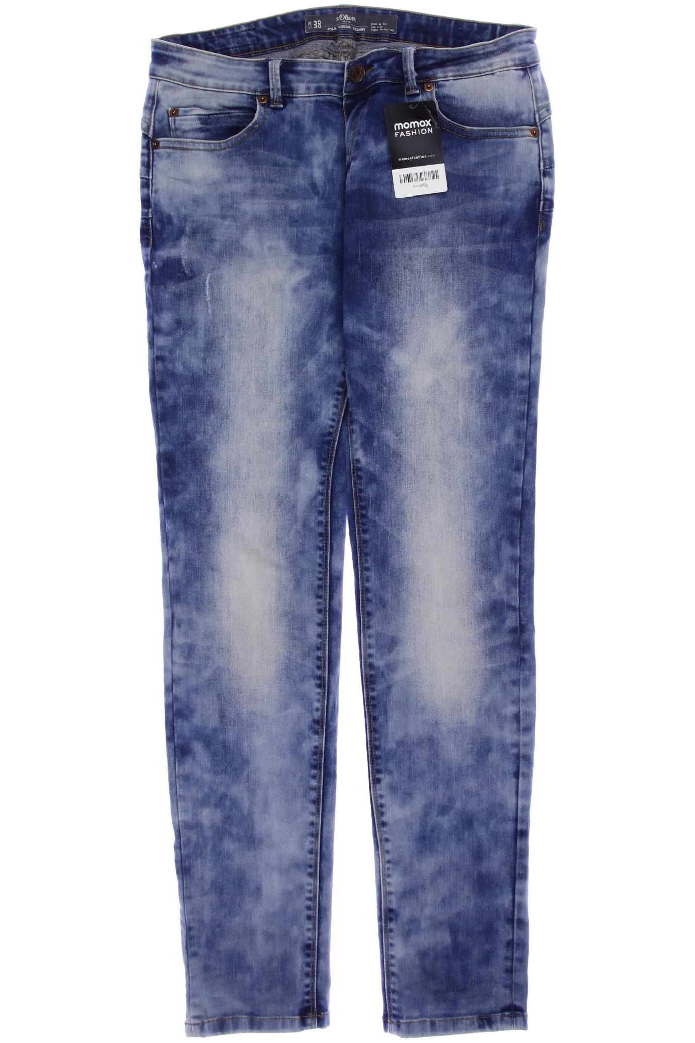 

s.Oliver Damen Jeans, blau