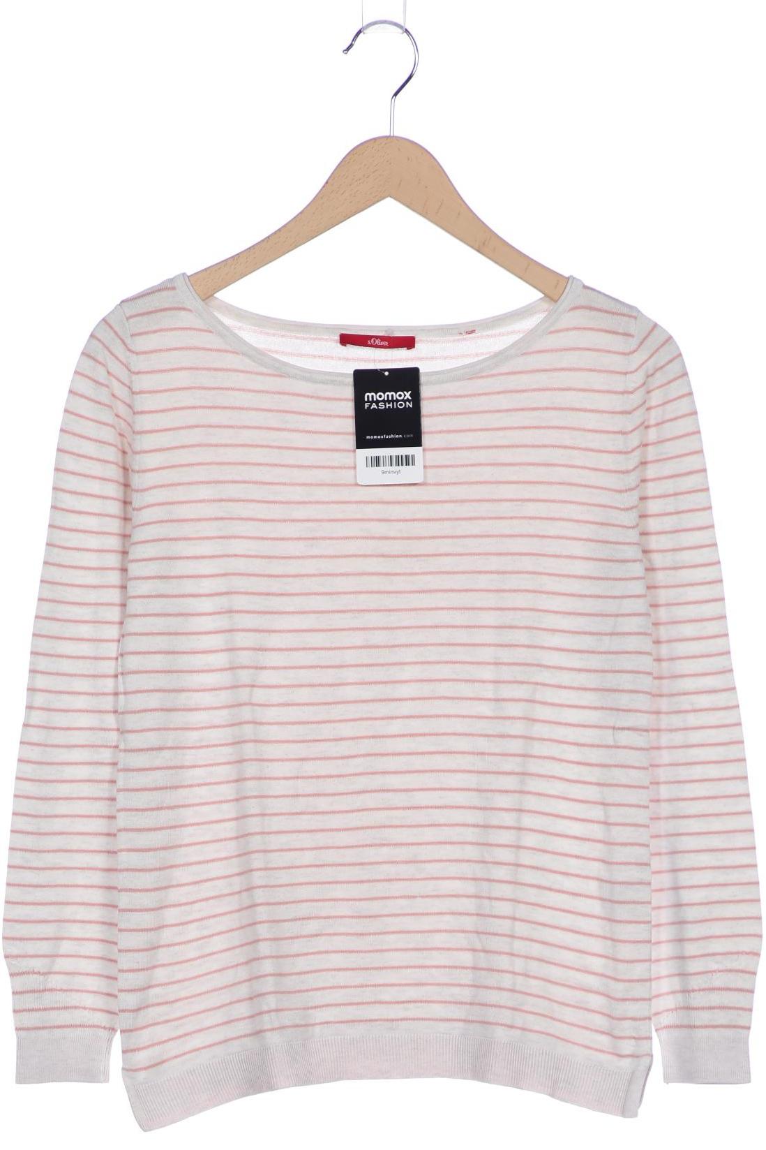 

s.Oliver Damen Pullover, weiß, Gr. 38